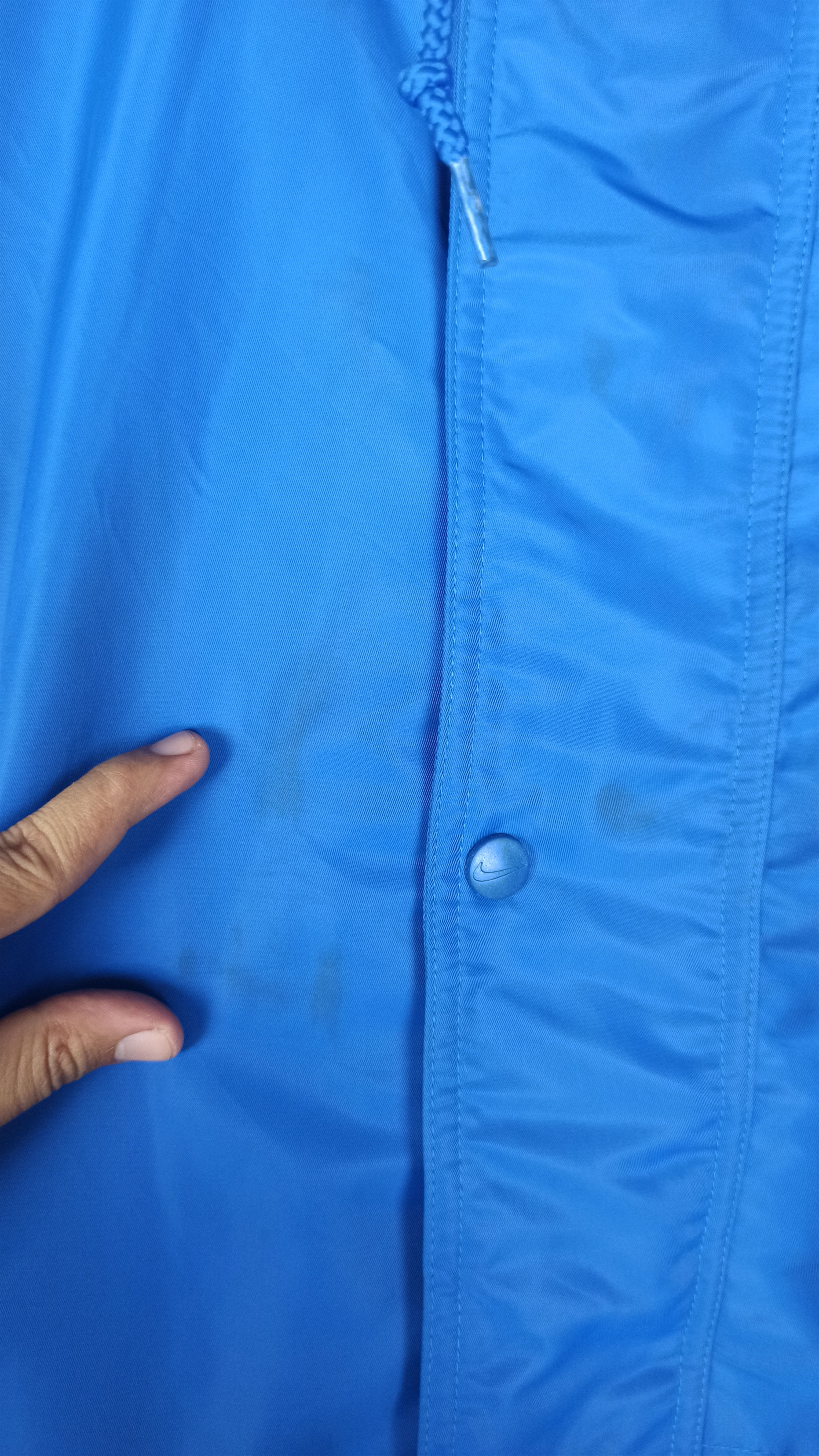 Nike Rare🔥 Nike 90's Big Logo Center Long Winter Jacket Size US L / EU 52-54 / 3 - 8 Thumbnail