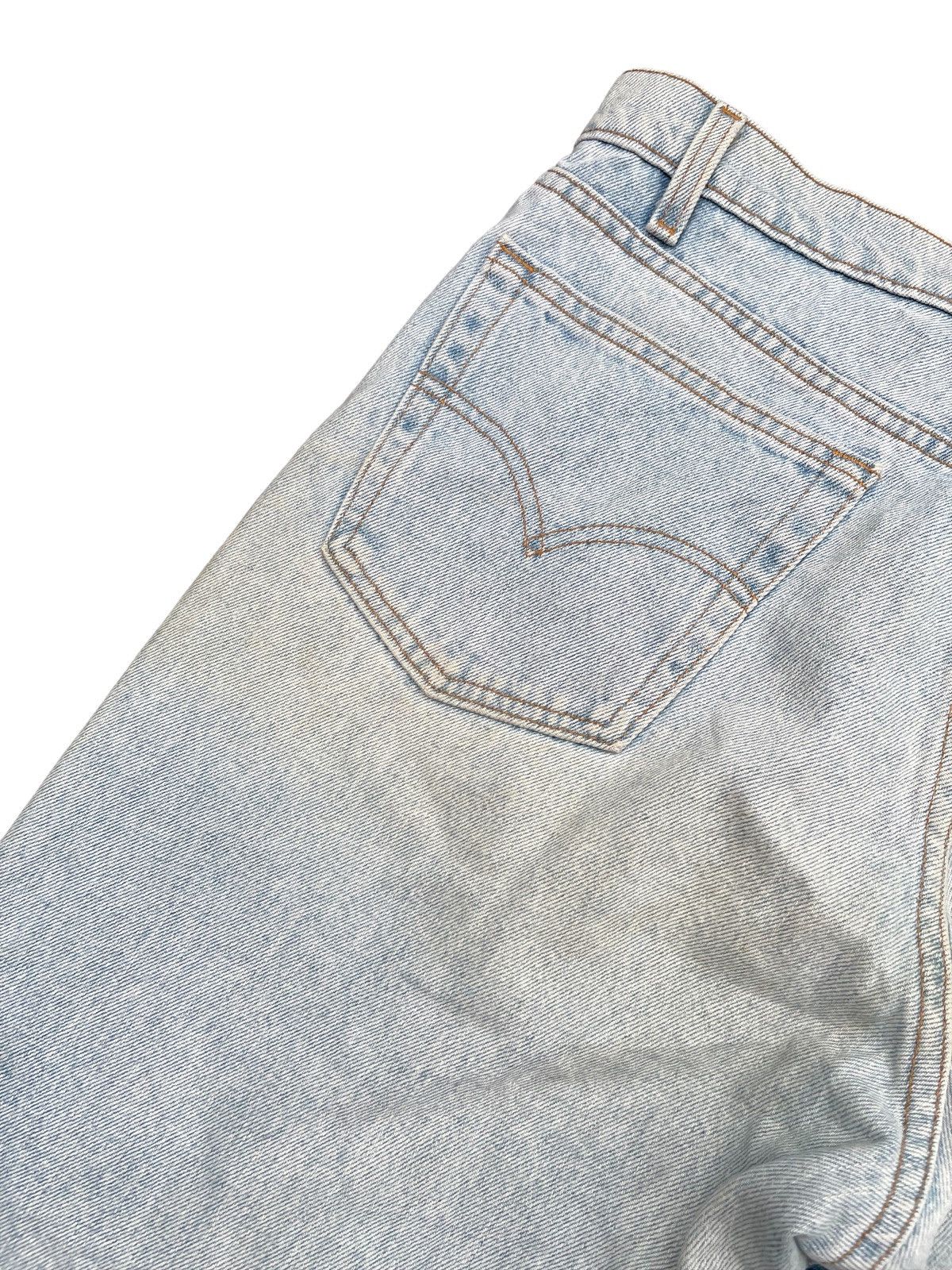 Levi's × Vintage Vintage 1995 Levis 555 Aging Faded Stone Wash Size US 37 - 11 Thumbnail