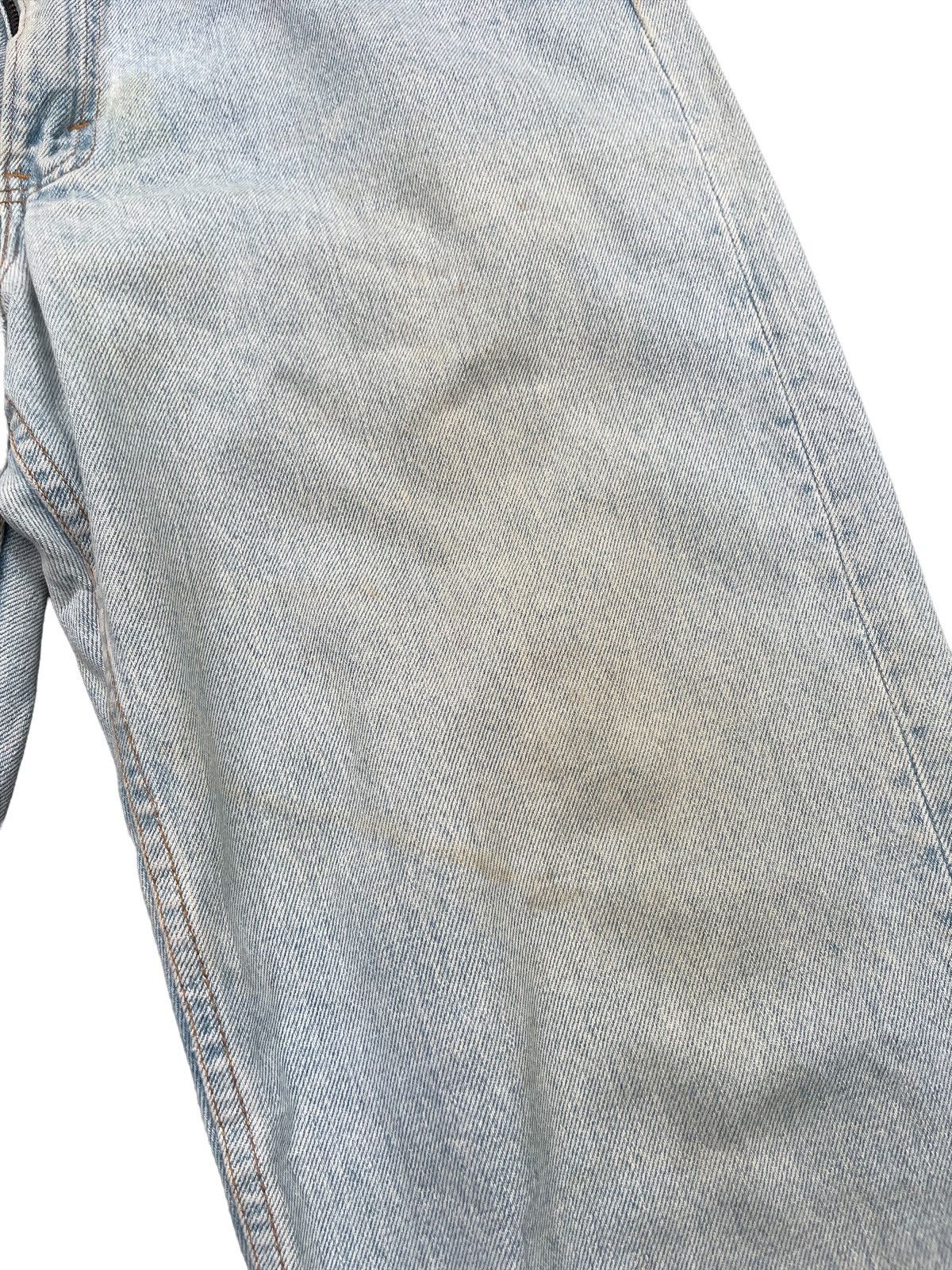 Levi's × Vintage Vintage 1995 Levis 555 Aging Faded Stone Wash Size US 37 - 5 Thumbnail