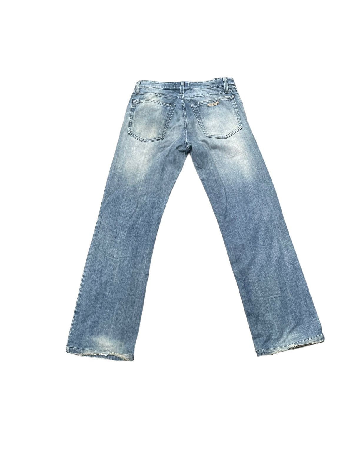 Designer Emporio Armani Distresed Denim Size US 31 - 8 Thumbnail