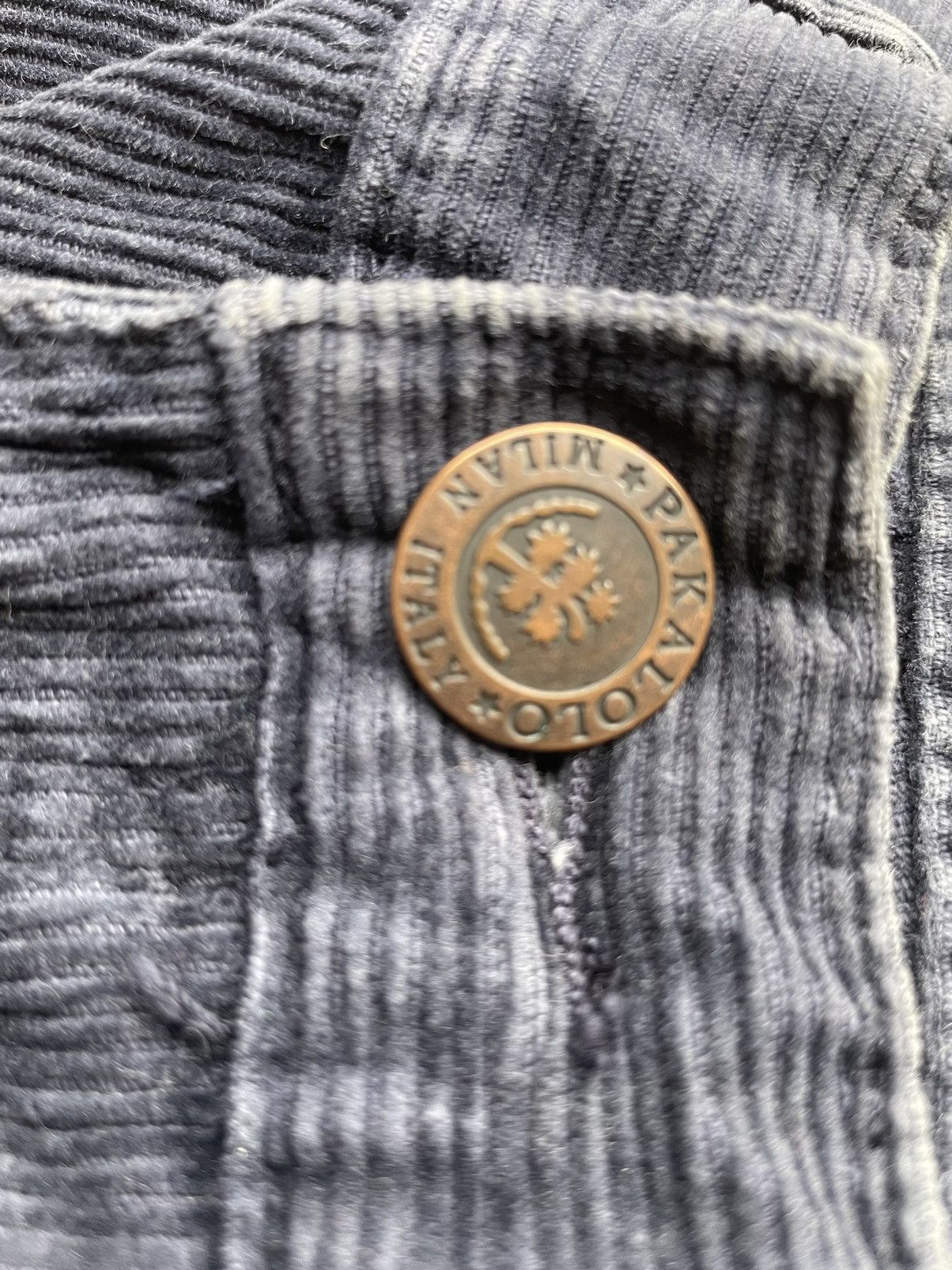 Other Pakalolo Milan Italy Coduroy Jeans Size US 30 / EU 46 - 12 Thumbnail