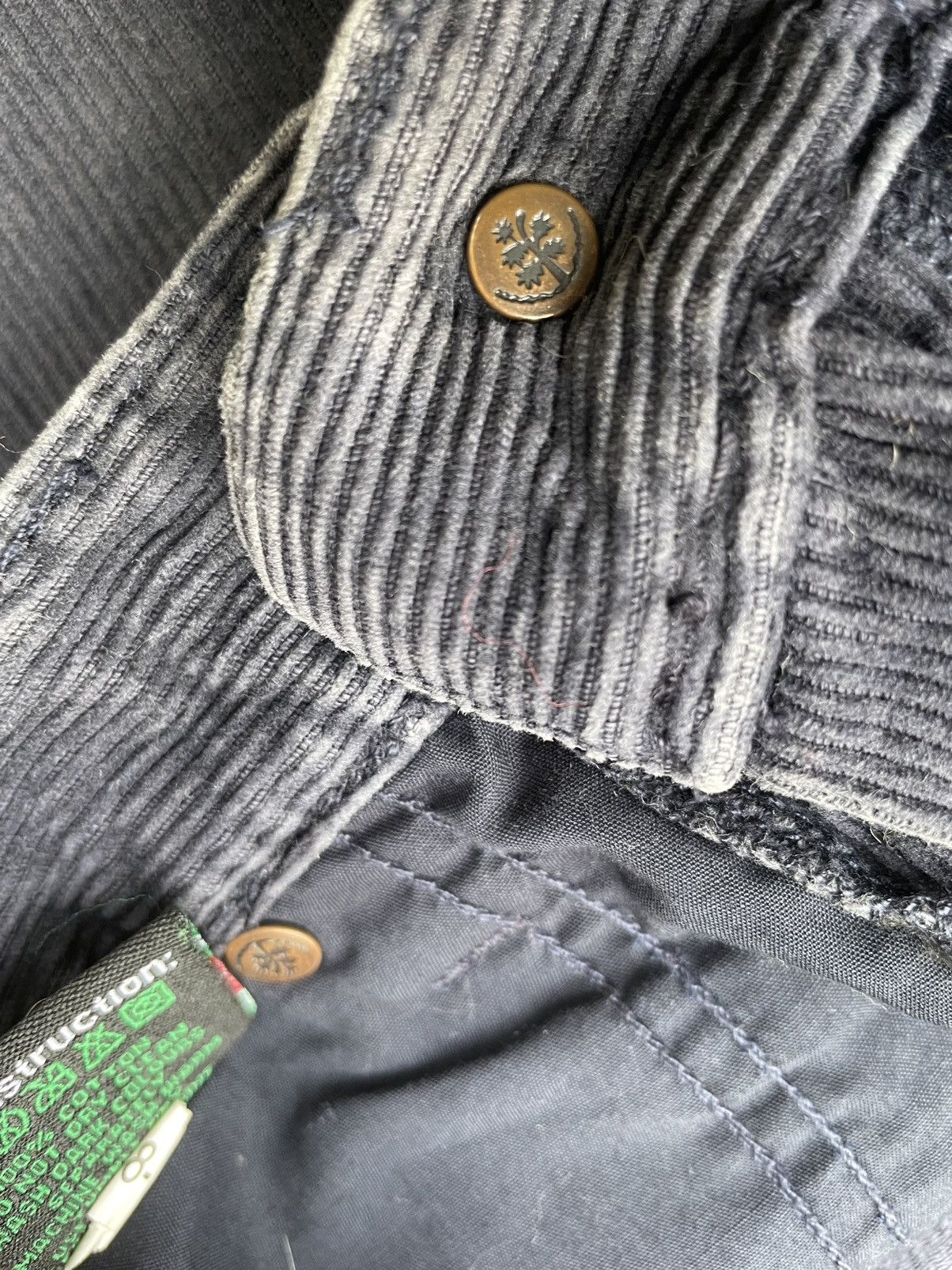 Other Pakalolo Milan Italy Coduroy Jeans Size US 30 / EU 46 - 10 Thumbnail