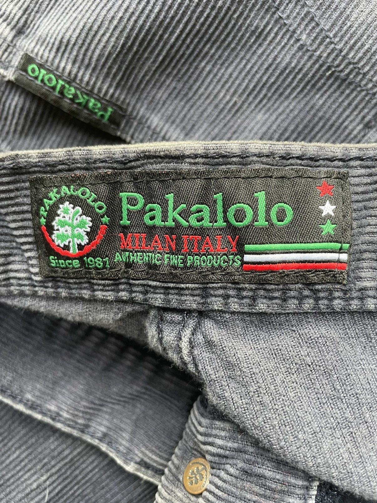 Other Pakalolo Milan Italy Coduroy Jeans Size US 30 / EU 46 - 8 Thumbnail