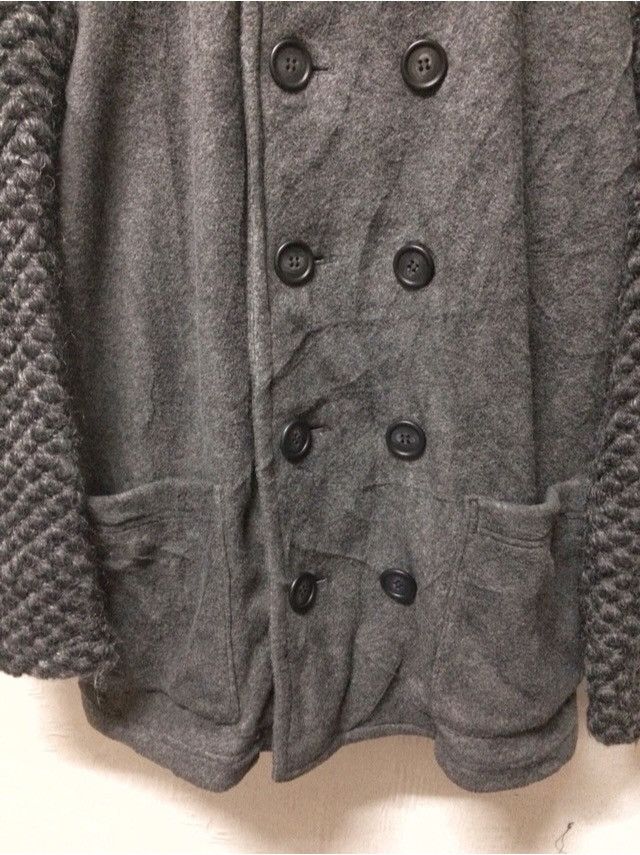 gomme GOMME HOMME GREY BUTTON UPS WOOL JACKET Size US L / EU 52-54 / 3 - 2 Thumbnail