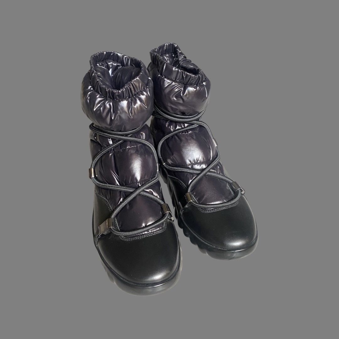 Moncler Moncler Cora Puffer Lace Snow Boots Size US 9 / IT 39 - 3 Thumbnail