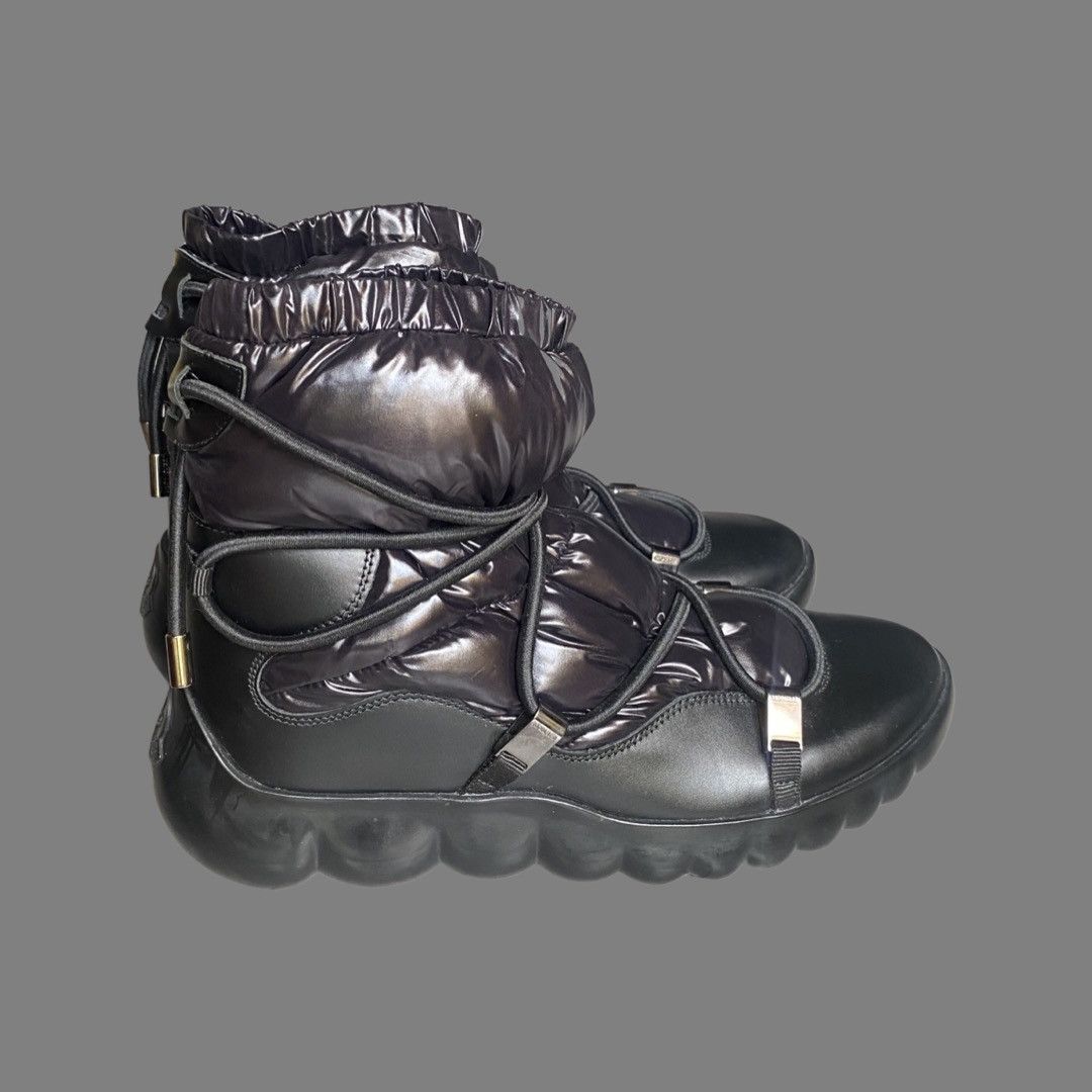Moncler Moncler Cora Puffer Lace Snow Boots Size US 9 / IT 39 - 2 Thumbnail