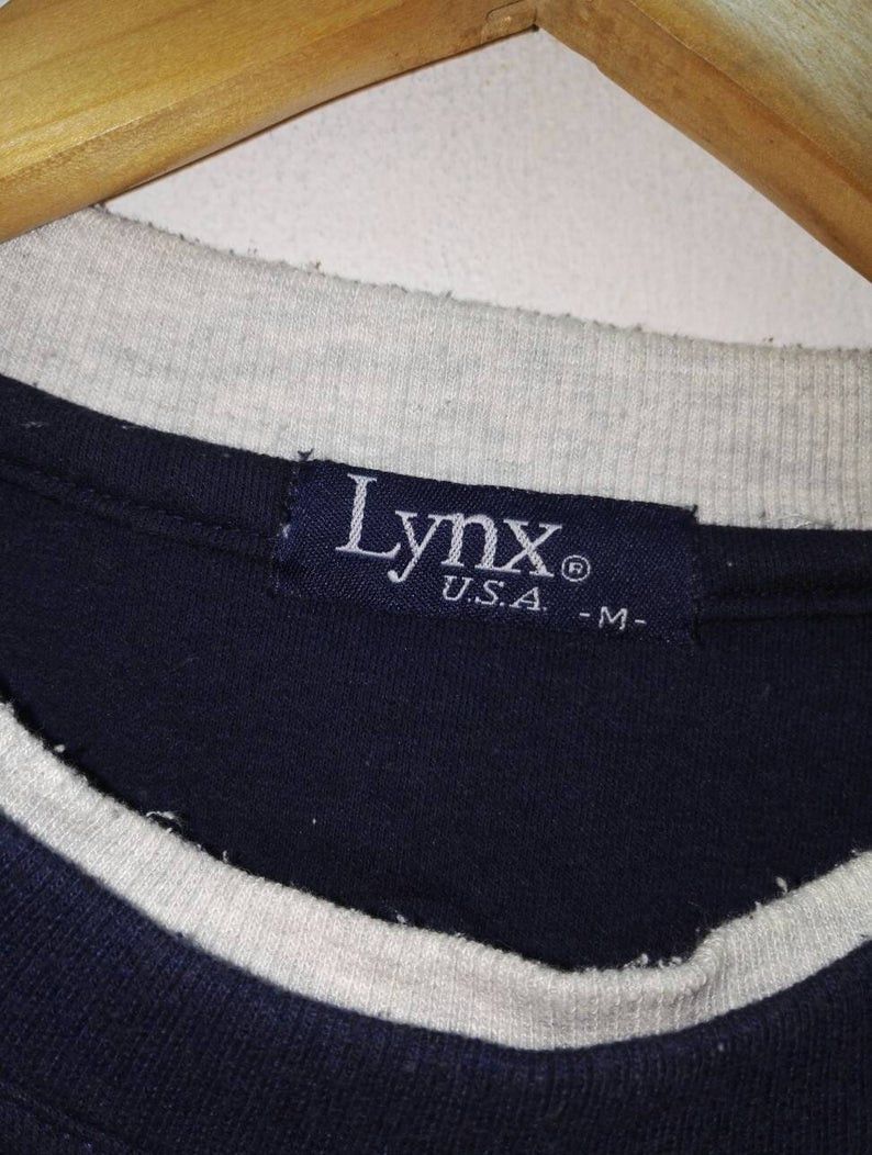 Vintage Vintage Lynx USA Sweatshirt embroidered Logo (Code 3) Size US M / EU 48-50 / 2 - 6 Thumbnail