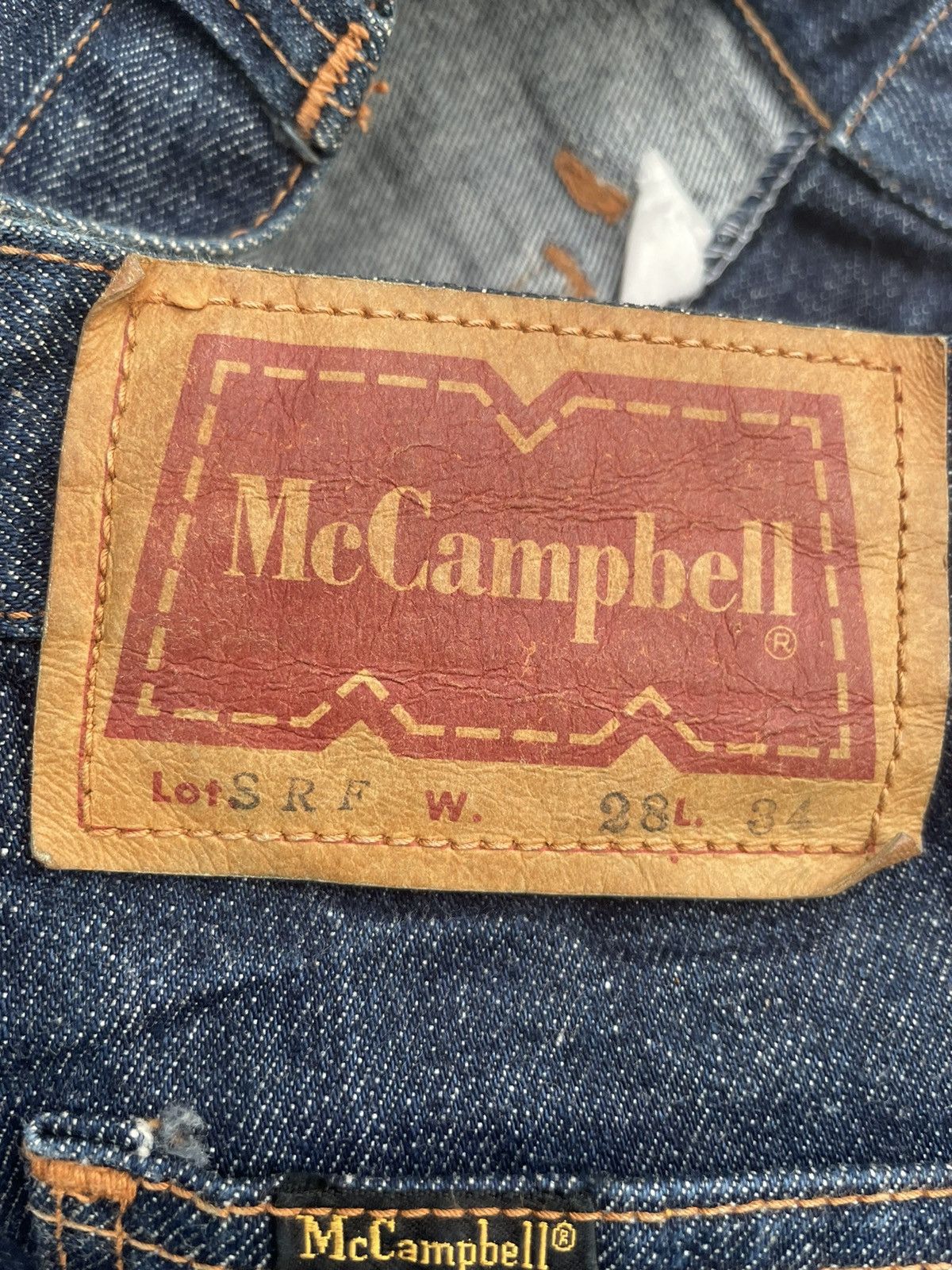 Vintage Vintage Mccampbell Denim Size 27" / US 4 / IT 40 - 11 Thumbnail