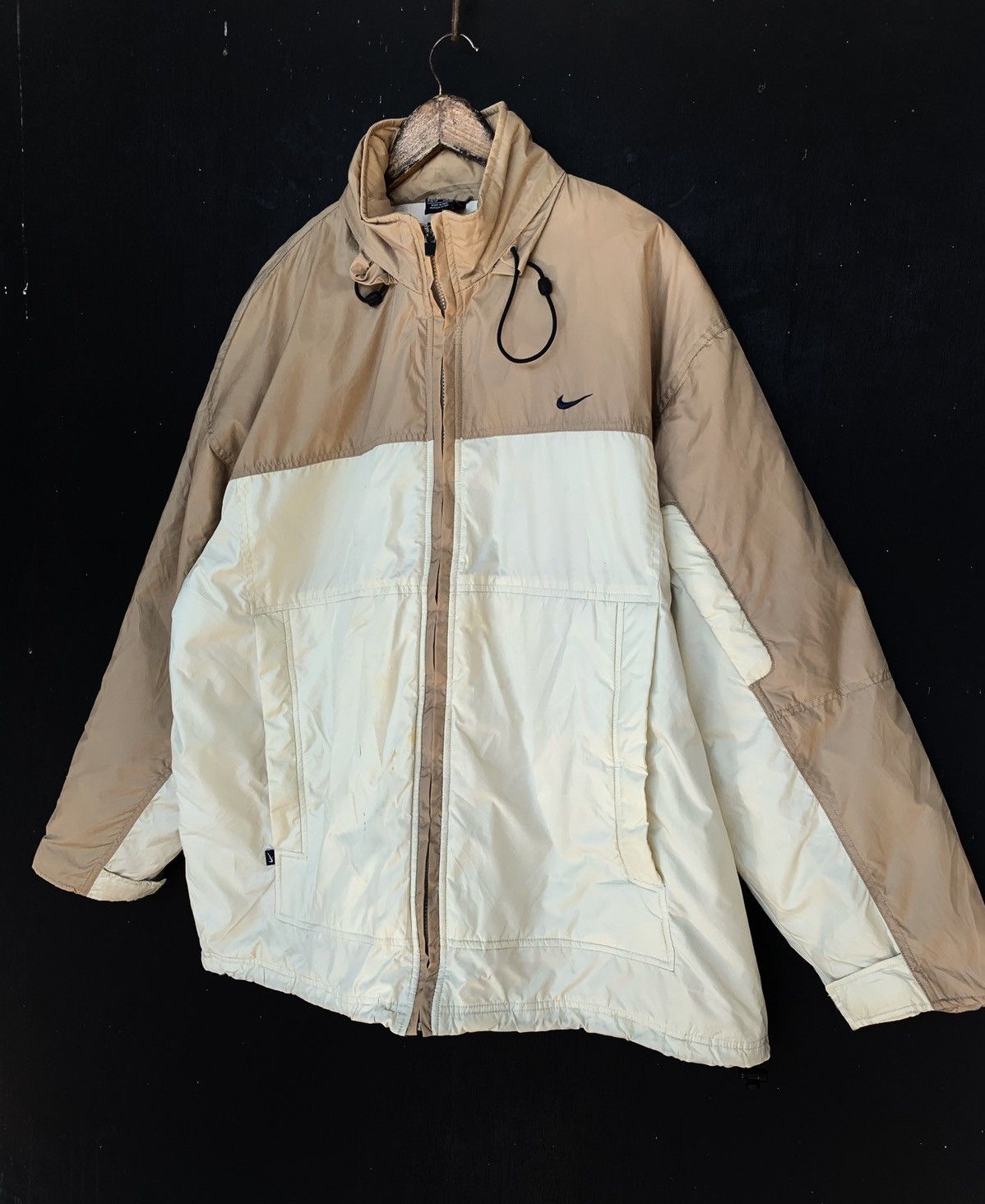 Nike Vintage NIKE zipper Light Jacket. Size US XL / EU 56 / 4 - 1 Thumbnail