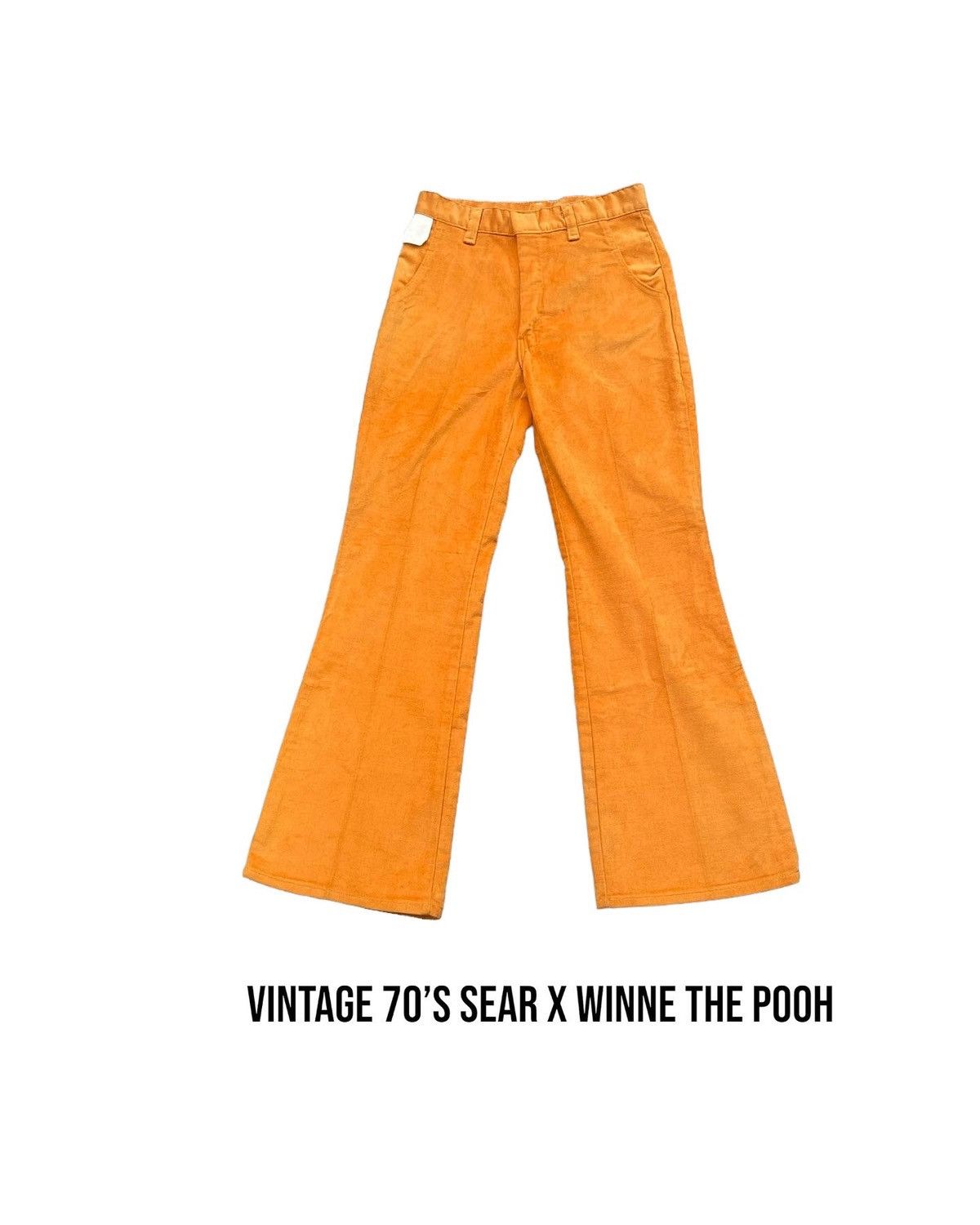 image of Vintage 70’S Sears Roebuck X Winnie The Pooh in Gold, Men's (Size 26)