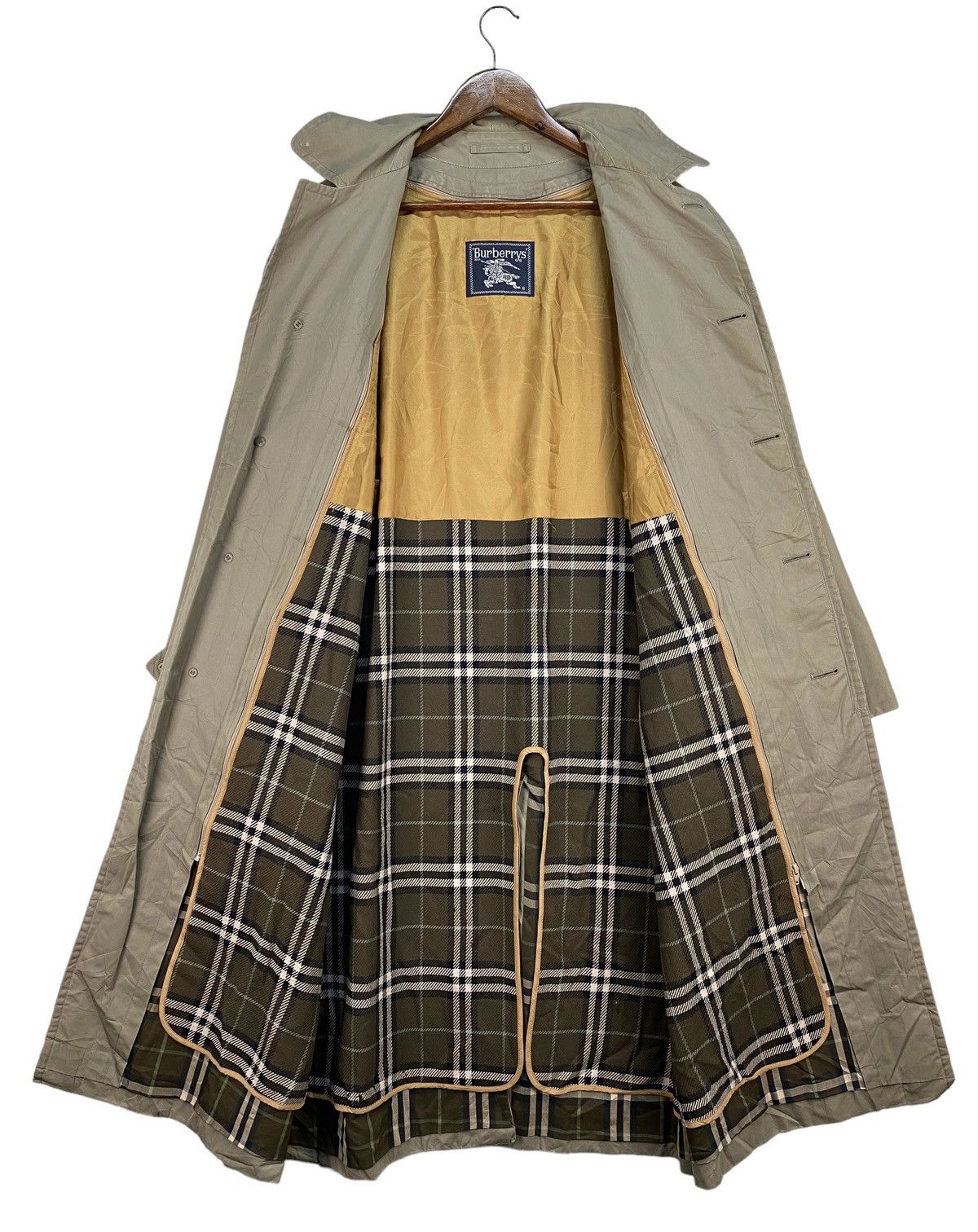 Burberry Vintage Burberrys Trench Coat Size US XL / EU 56 / 4 - 3 Thumbnail
