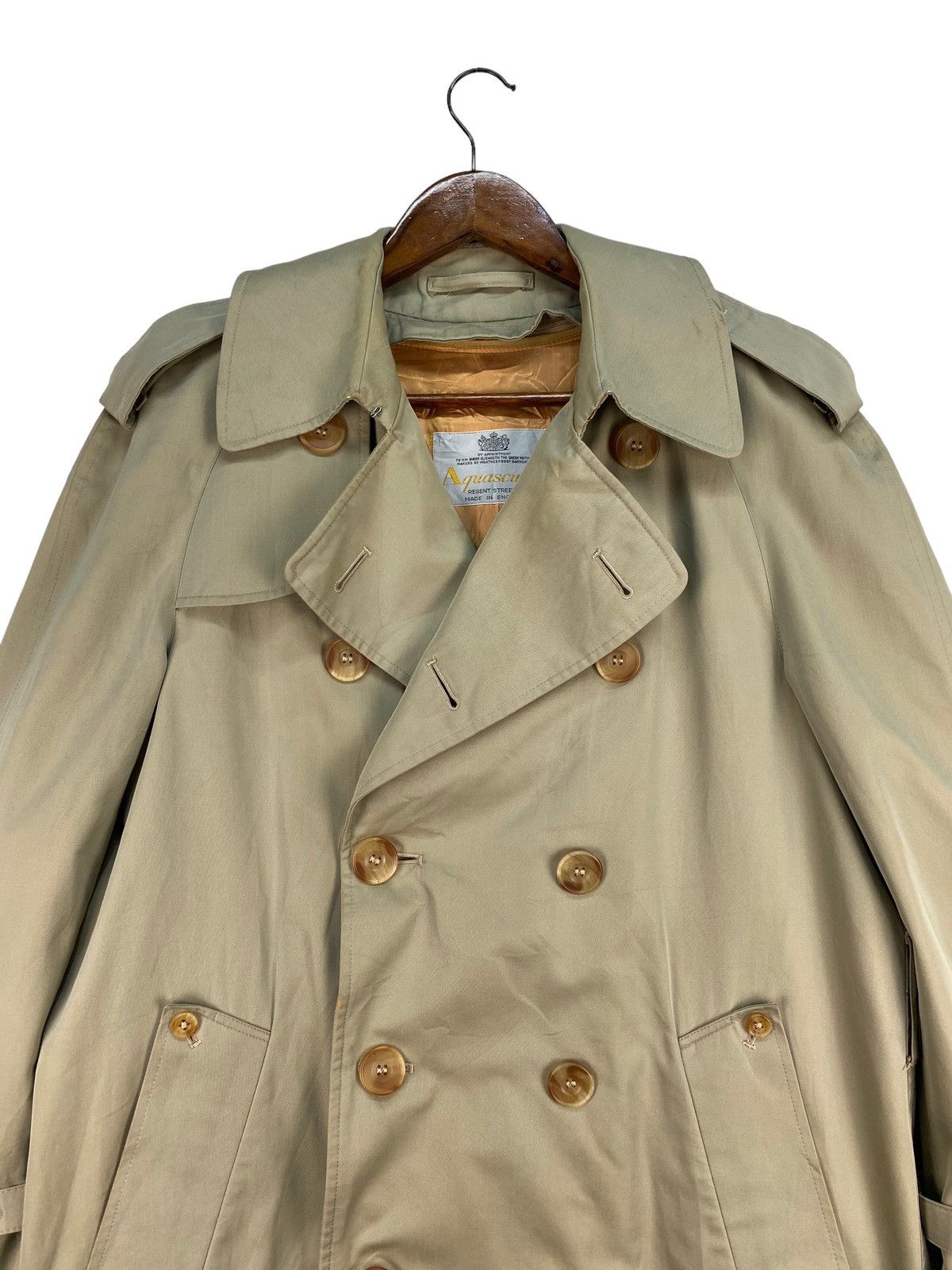 Aquascutum Vintage Aquascutum Trench Coat Size US L / EU 52-54 / 3 - 2 Thumbnail