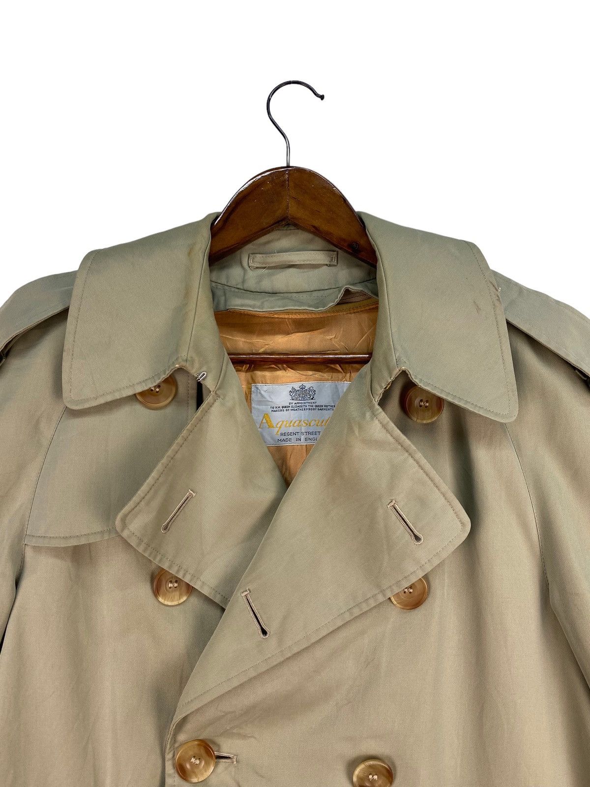 Aquascutum Vintage Aquascutum Trench Coat Size US L / EU 52-54 / 3 - 5 Thumbnail