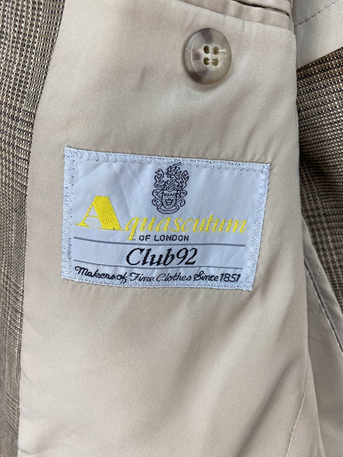 Aquascutum Vintage Aquascutum Club 92 Jacket/Blazer Size US M / EU 48-50 / 2 - 6 Thumbnail