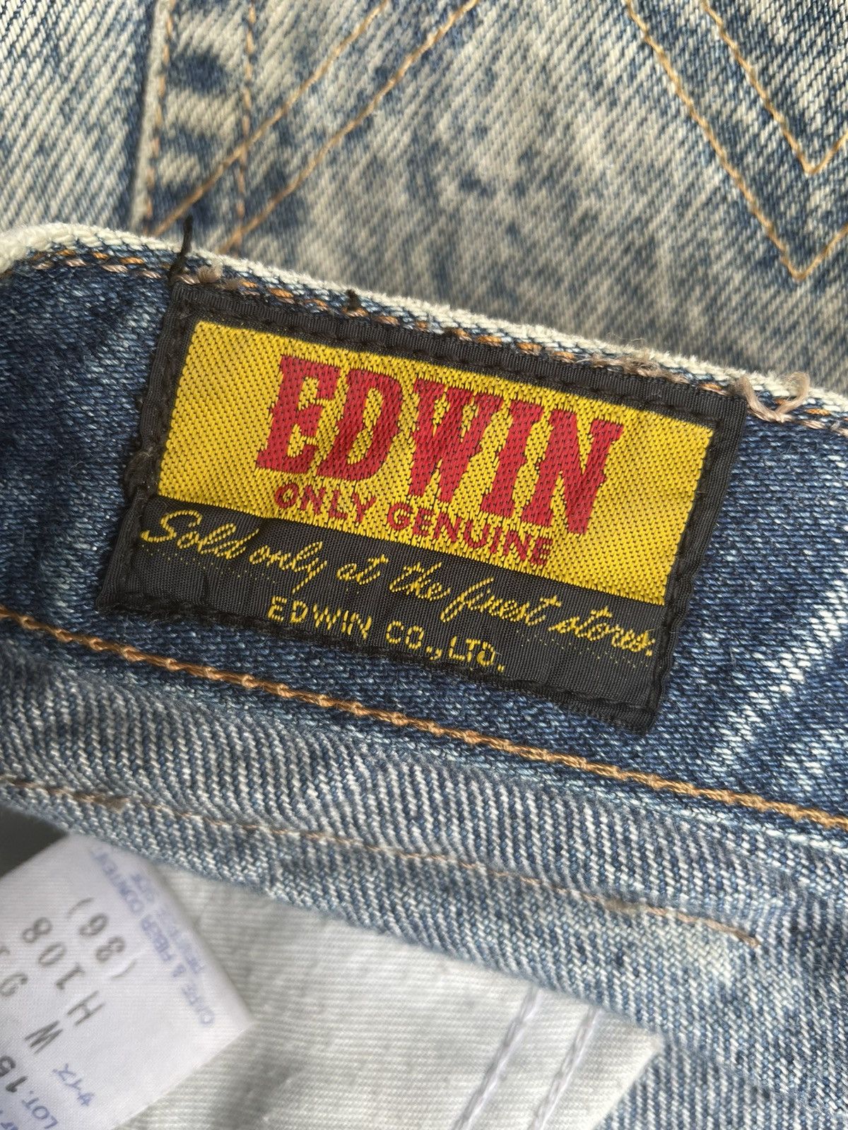 Edwin Vintage Edwin Acid Wash Denim Size US 36 / EU 52 - 15 Thumbnail