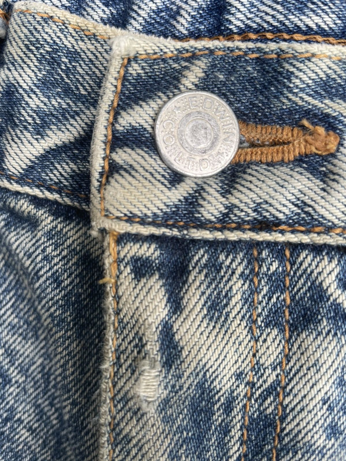 Edwin Vintage Edwin Acid Wash Denim Size US 36 / EU 52 - 18 Thumbnail