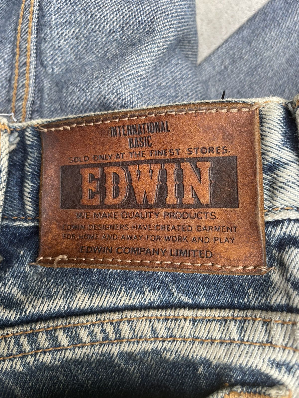 Edwin Vintage Edwin Acid Wash Denim Size US 36 / EU 52 - 13 Thumbnail