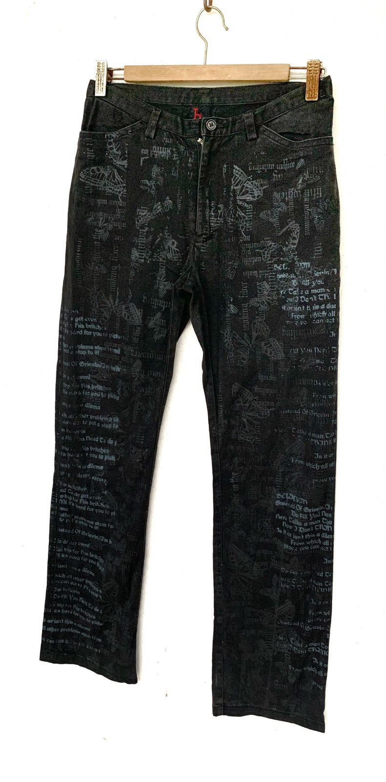 Seditionaries Vintage full Prints Poem's Pants Size US 28 / EU 44 - 1 Thumbnail