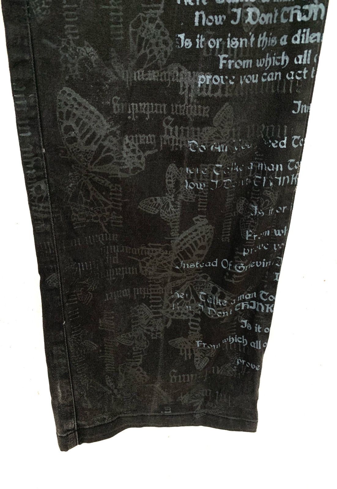 Seditionaries Vintage full Prints Poem's Pants Size US 28 / EU 44 - 5 Thumbnail