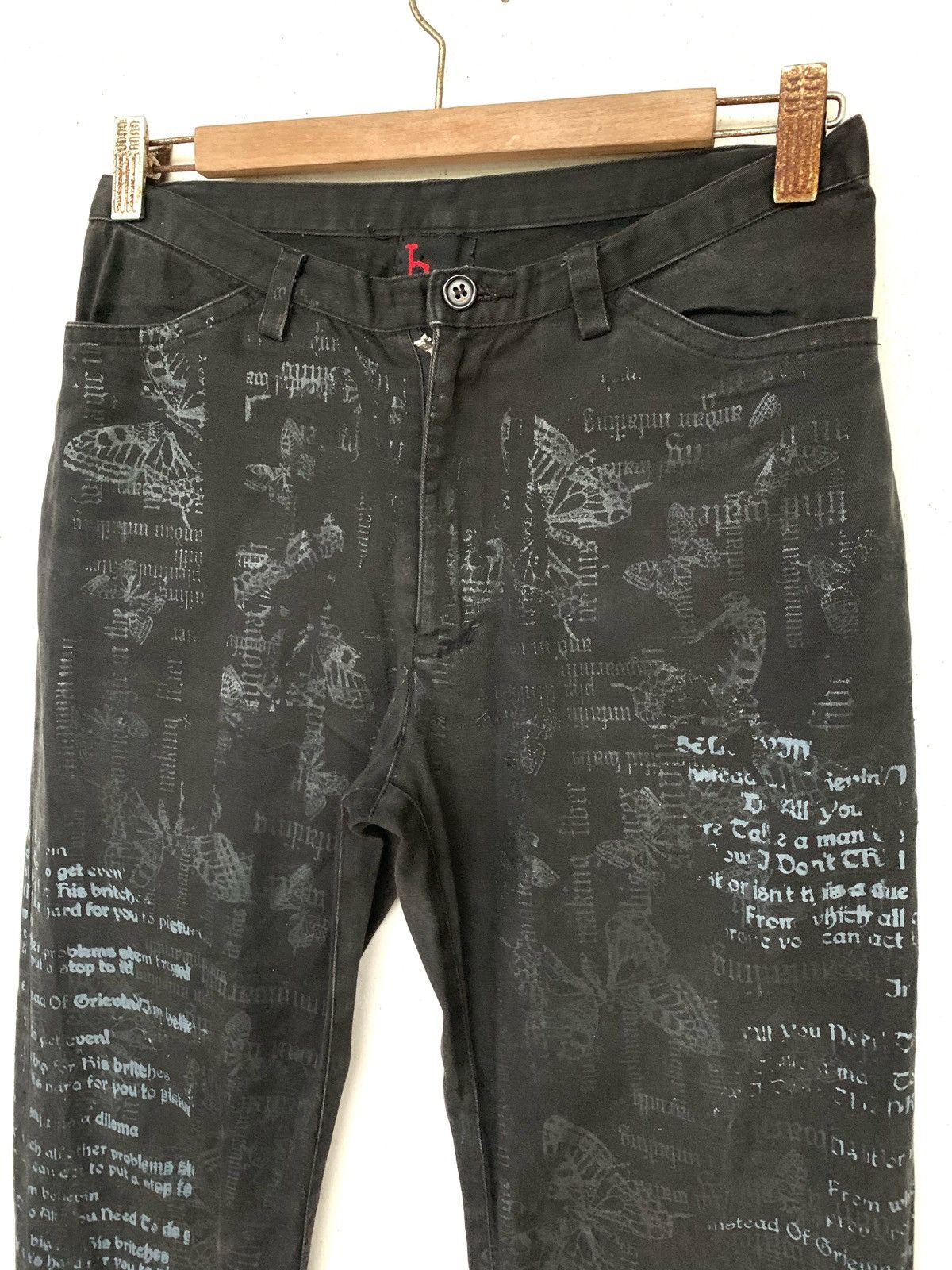 Seditionaries Vintage full Prints Poem's Pants Size US 28 / EU 44 - 7 Thumbnail