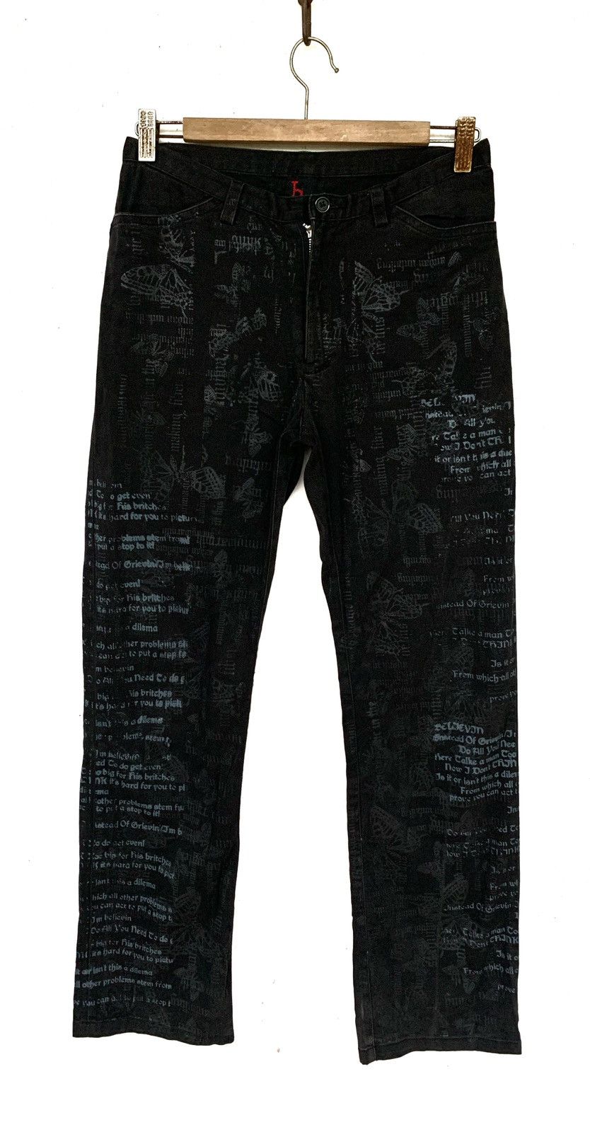 Seditionaries Vintage full Prints Poem's Pants Size US 28 / EU 44 - 2 Thumbnail