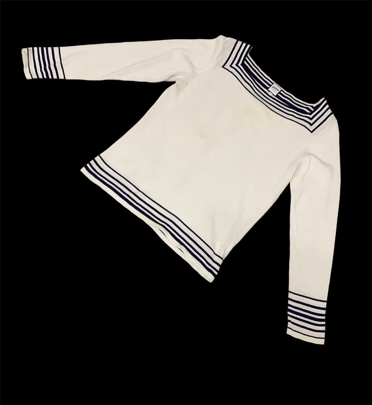 Jean Paul Gaultier Vintage Off shoulder Longsleeve Shirt. Size S / US 4 / IT 40 - 1 Thumbnail