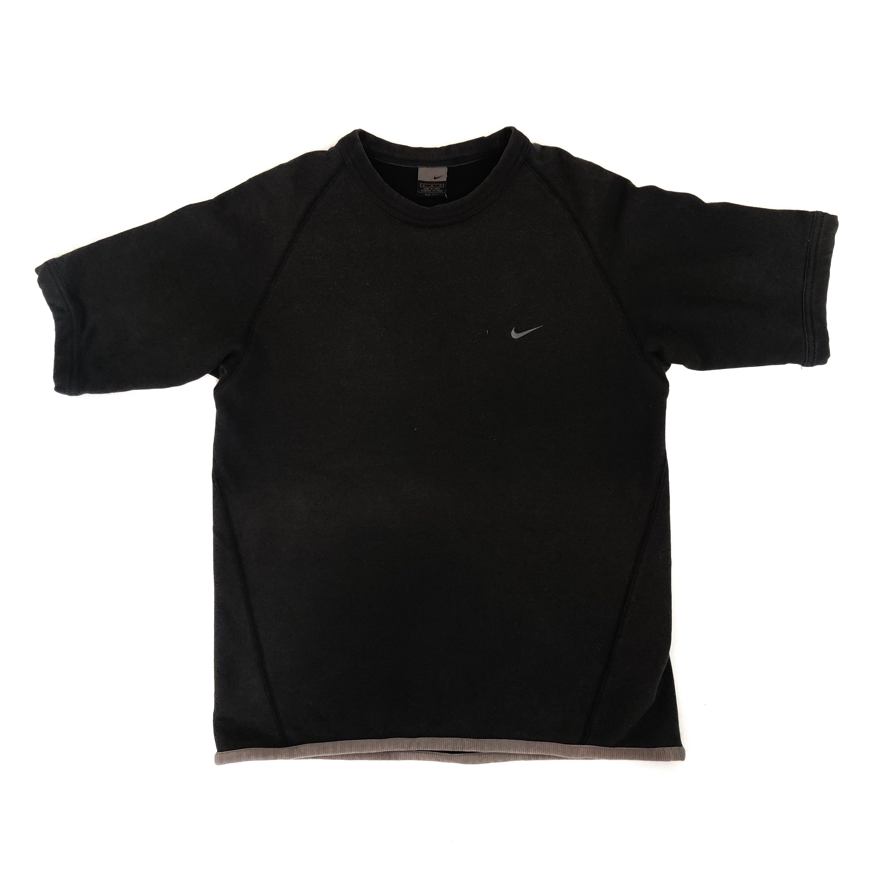 Nike Vintage Nike Mini Swoosh Sweatshirt Short Sleeve Size US M / EU 48-50 / 2 - 1 Thumbnail