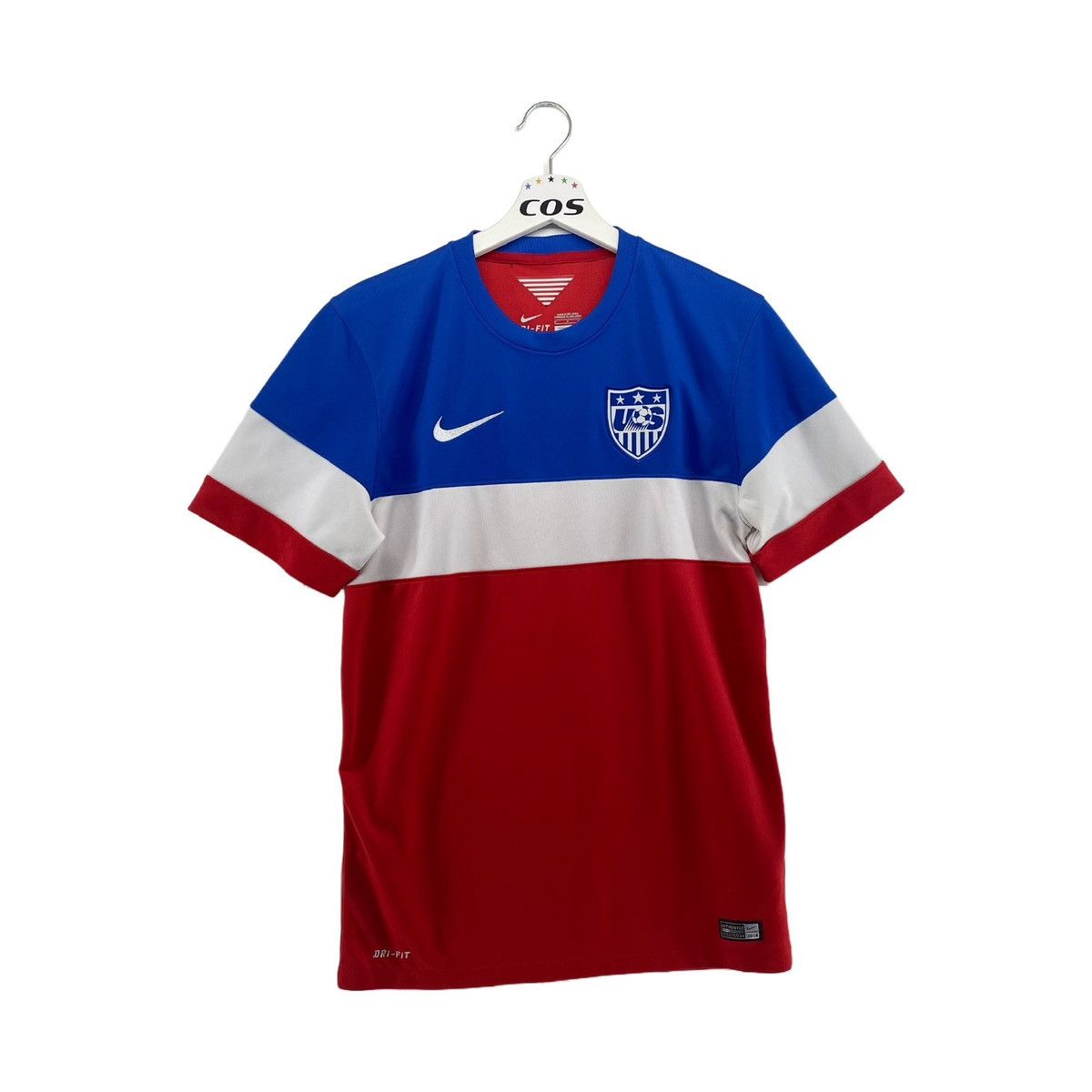 Nike USA 2014 Home Shirt World Cup Soccer Football Jersey Kit Size US S / EU 44-46 / 1 - 1 Thumbnail