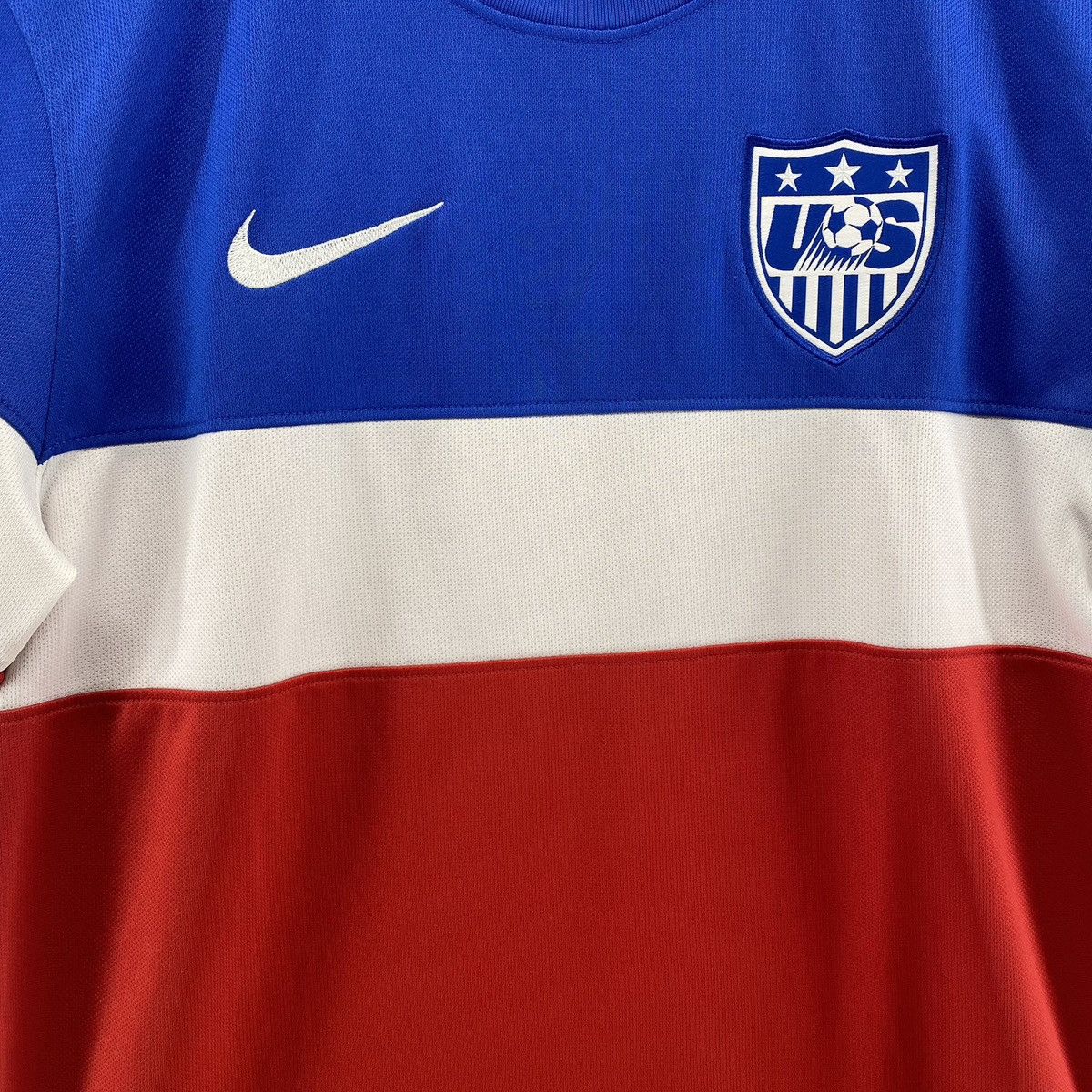 Nike USA 2014 Home Shirt World Cup Soccer Football Jersey Kit Size US S / EU 44-46 / 1 - 3 Thumbnail