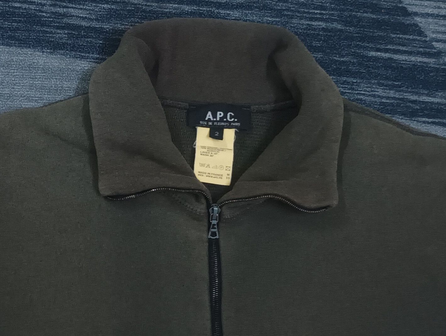 A.P.C. 🔥 APC MADE IN FRANCE ZIPPER JACKET 🔥 Size US M / EU 48-50 / 2 - 6 Thumbnail