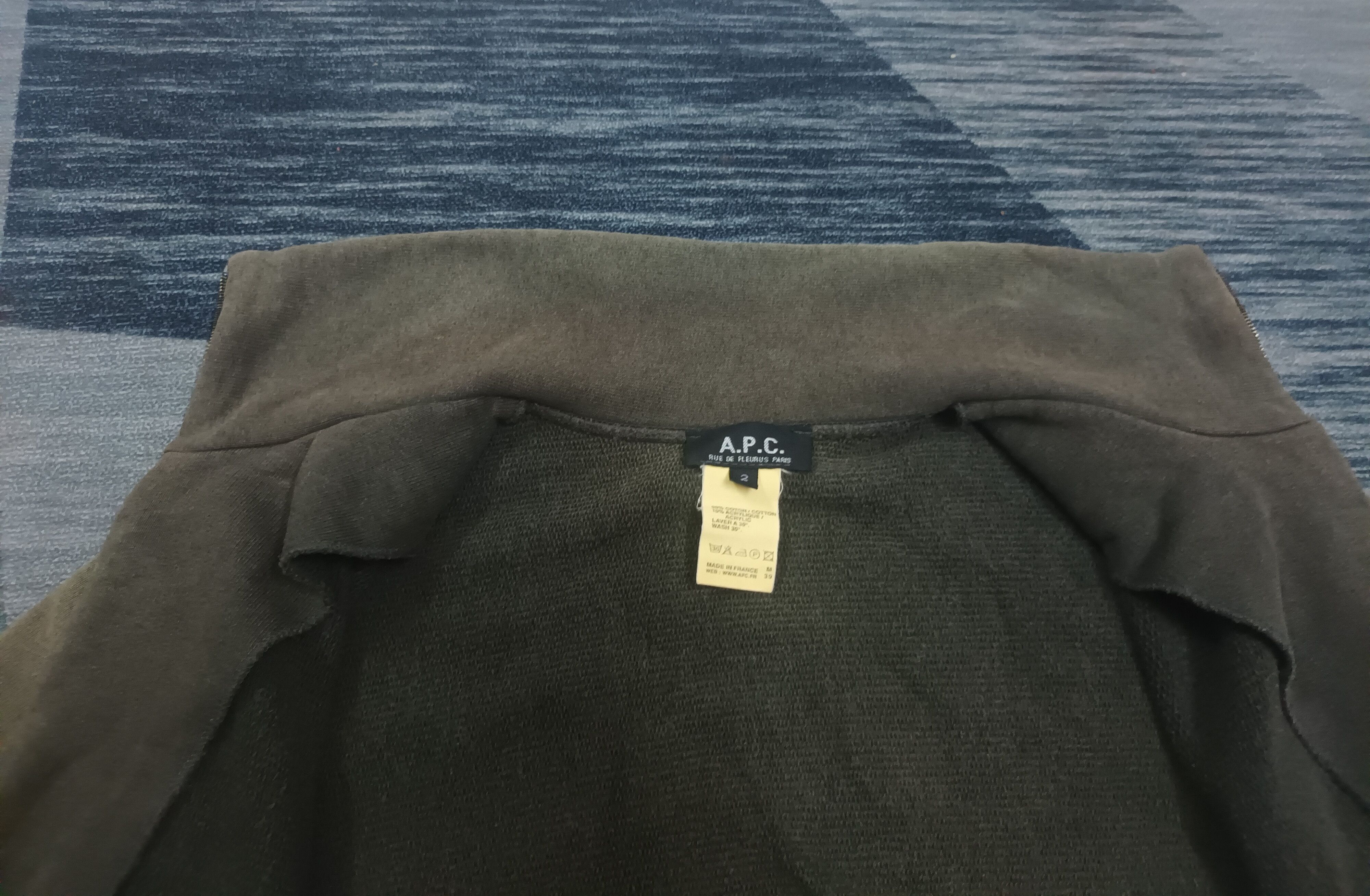 A.P.C. 🔥 APC MADE IN FRANCE ZIPPER JACKET 🔥 Size US M / EU 48-50 / 2 - 7 Thumbnail