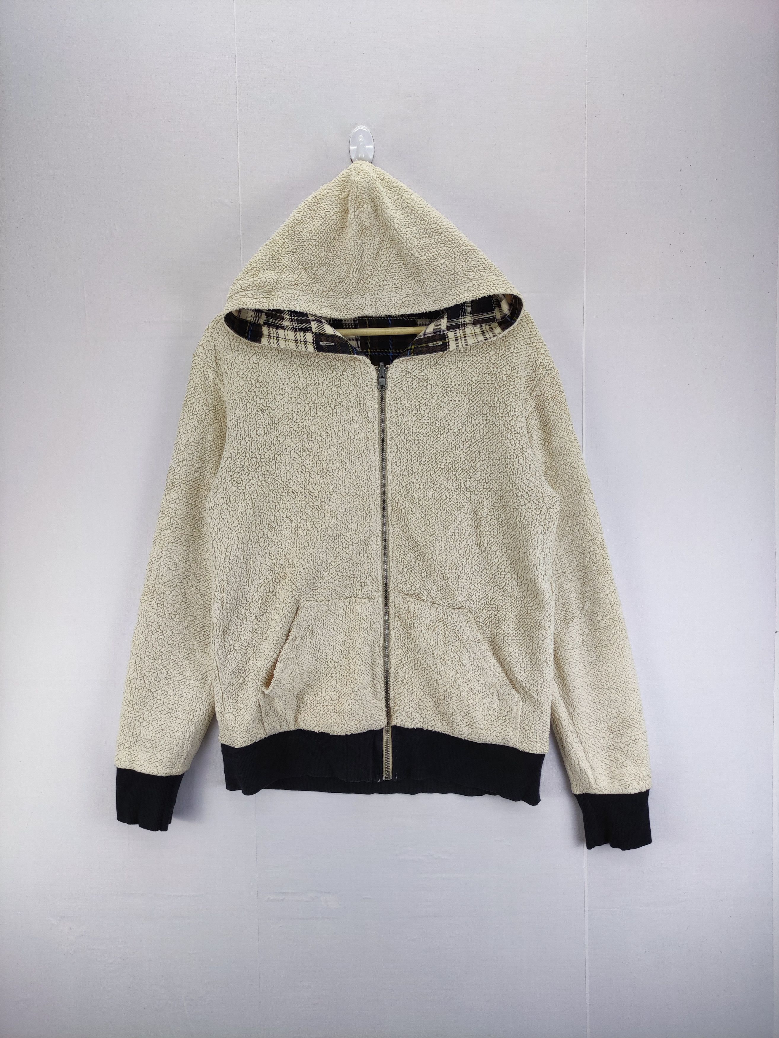 Japanese Brand Vintage Sweater Hoodie Fleece Reversible Zipper Size US S / EU 44-46 / 1 - 7 Thumbnail