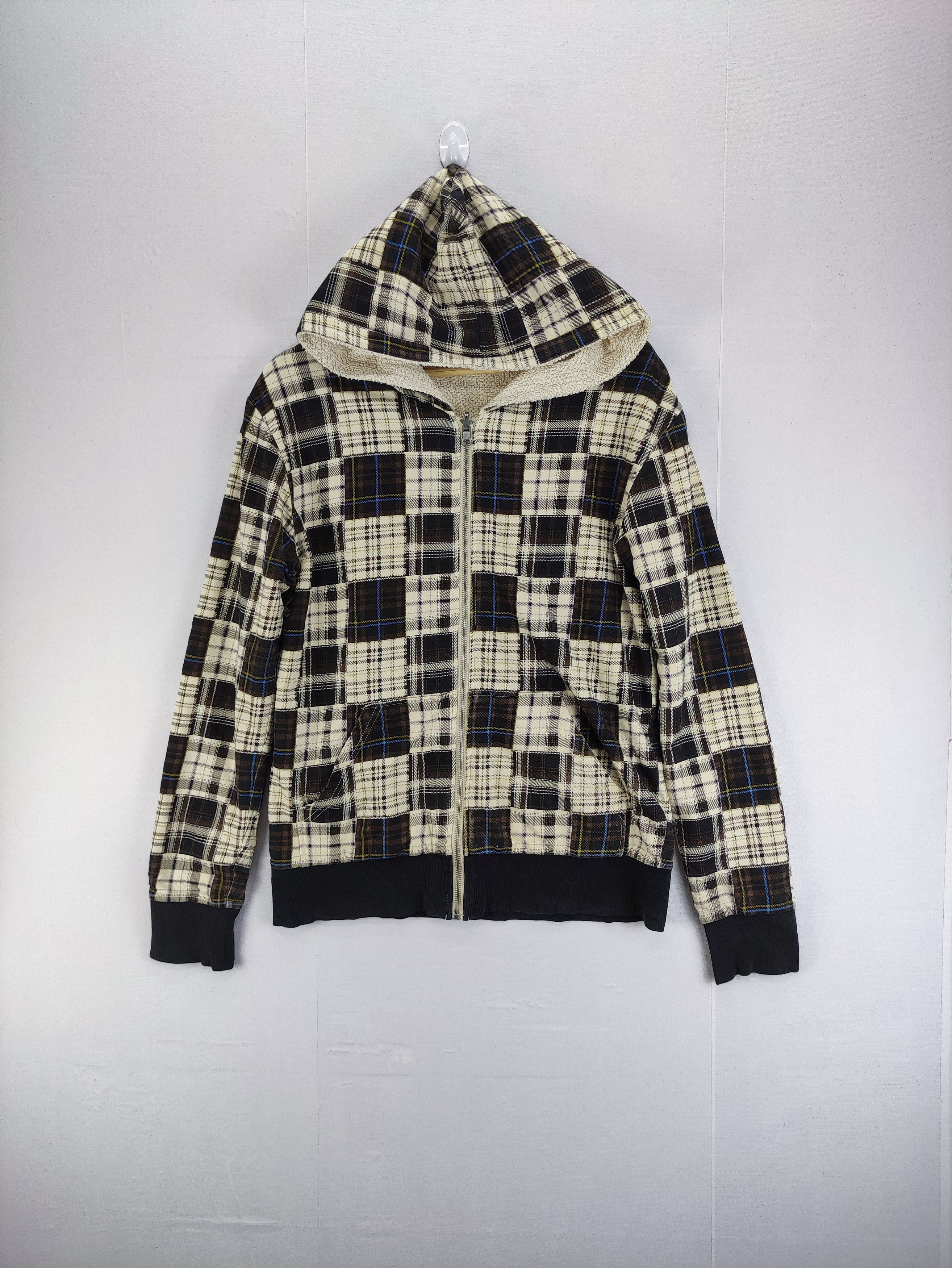 Japanese Brand Vintage Sweater Hoodie Fleece Reversible Zipper Size US S / EU 44-46 / 1 - 1 Thumbnail