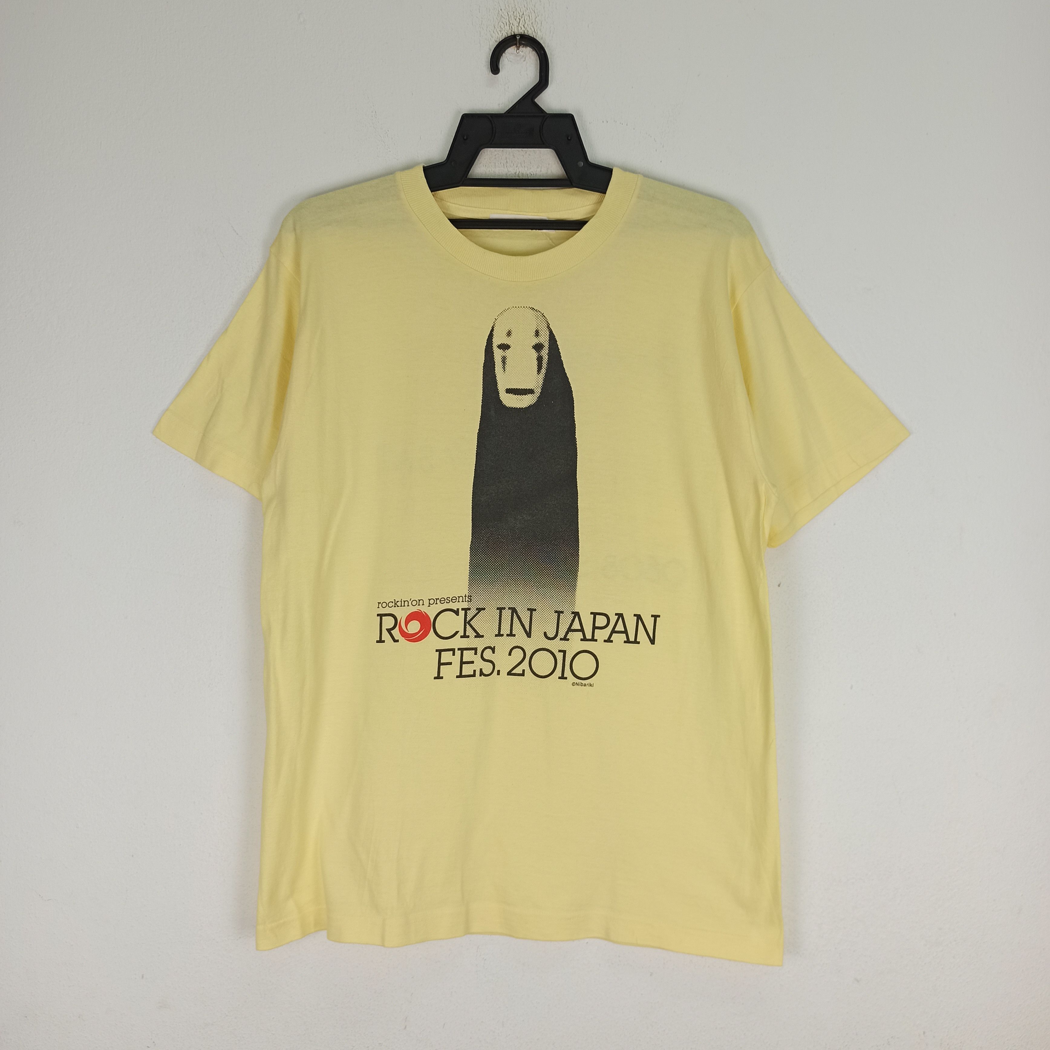 Anime Rare Spirited Away Ghilbli Studio x Rock Fest Anime Tshirt Size US M / EU 48-50 / 2 - 1 Thumbnail