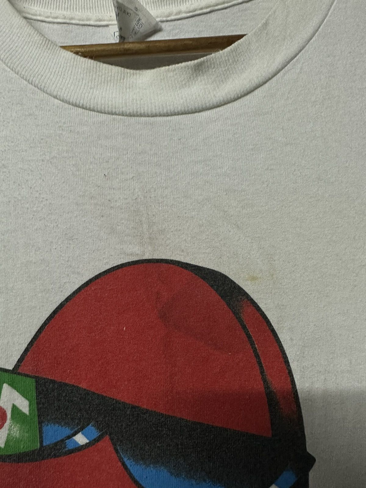 Cartoon Network × Vintage Vintage 90s The Seven Up Mirror Print Tee 7up Size US XXL / EU 58 / 5 - 5 Thumbnail