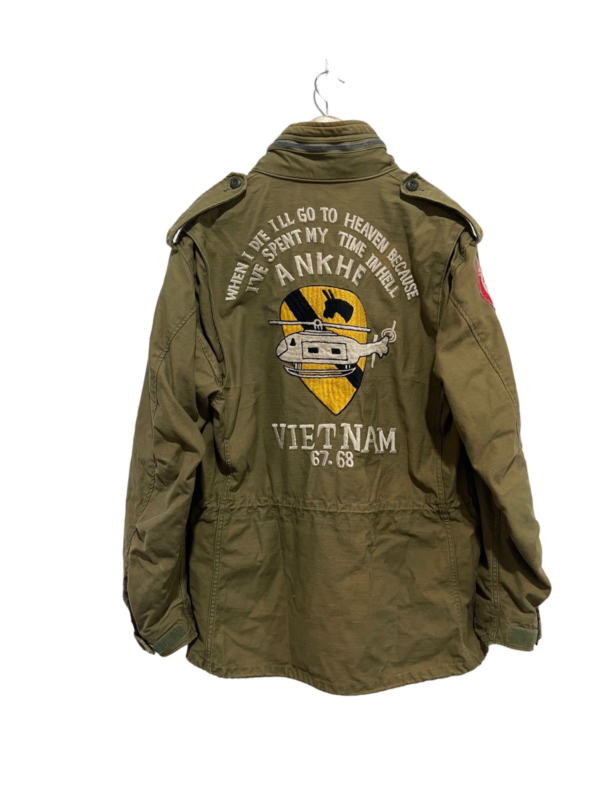 Buzz Rickson's Vintage Buzz Rickson’s M-65 Ankhe Vietnam Field Coat Jacket Size US XL / EU 56 / 4 - 4 Thumbnail