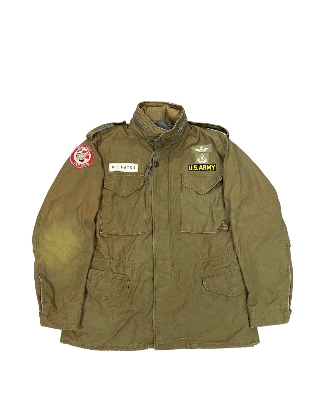 Buzz Rickson's Vintage Buzz Rickson’s M-65 Ankhe Vietnam Field Coat Jacket Size US XL / EU 56 / 4 - 5 Thumbnail
