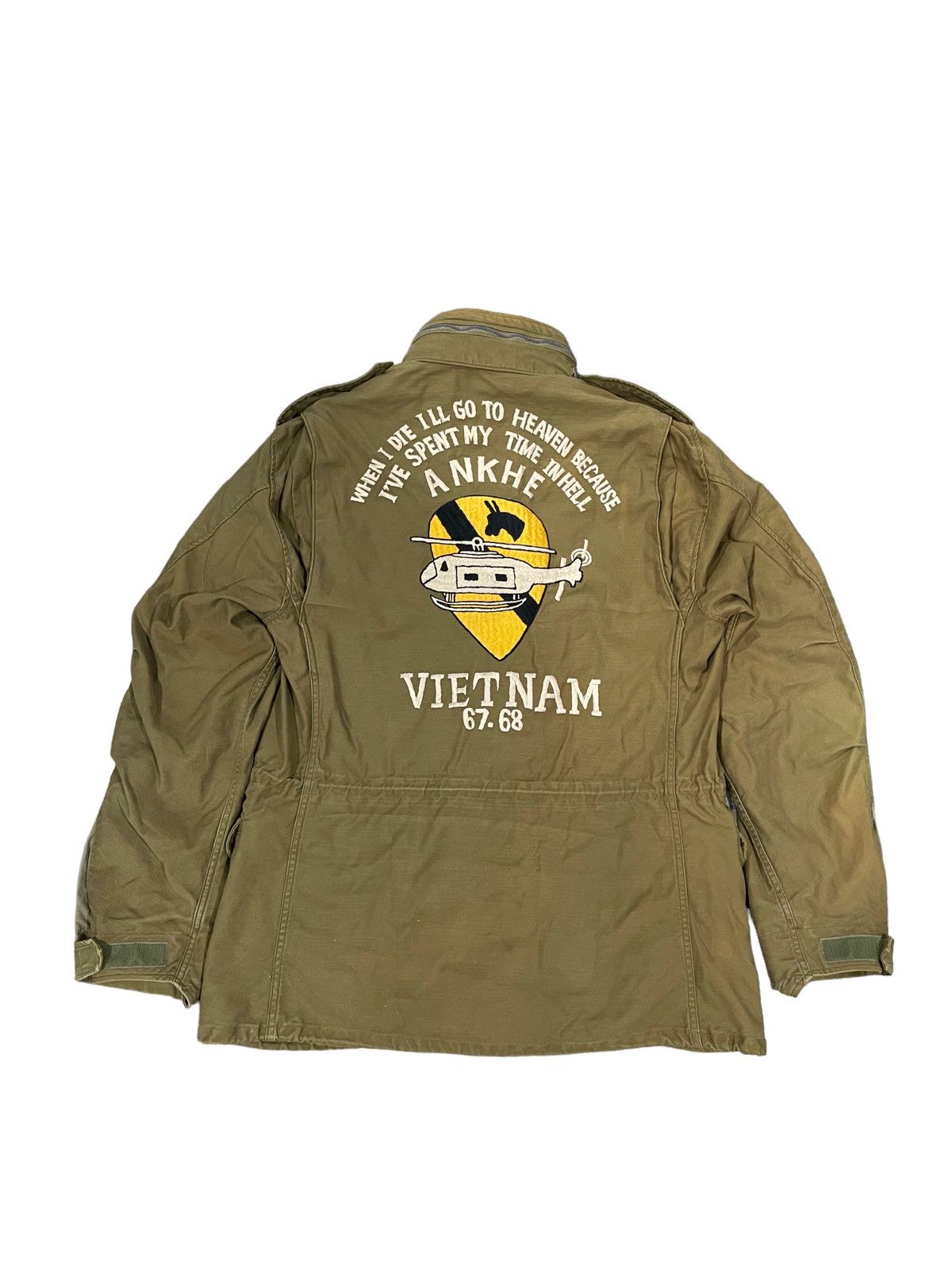 Buzz Rickson's Vintage Buzz Rickson’s M-65 Ankhe Vietnam Field Coat Jacket Size US XL / EU 56 / 4 - 6 Thumbnail