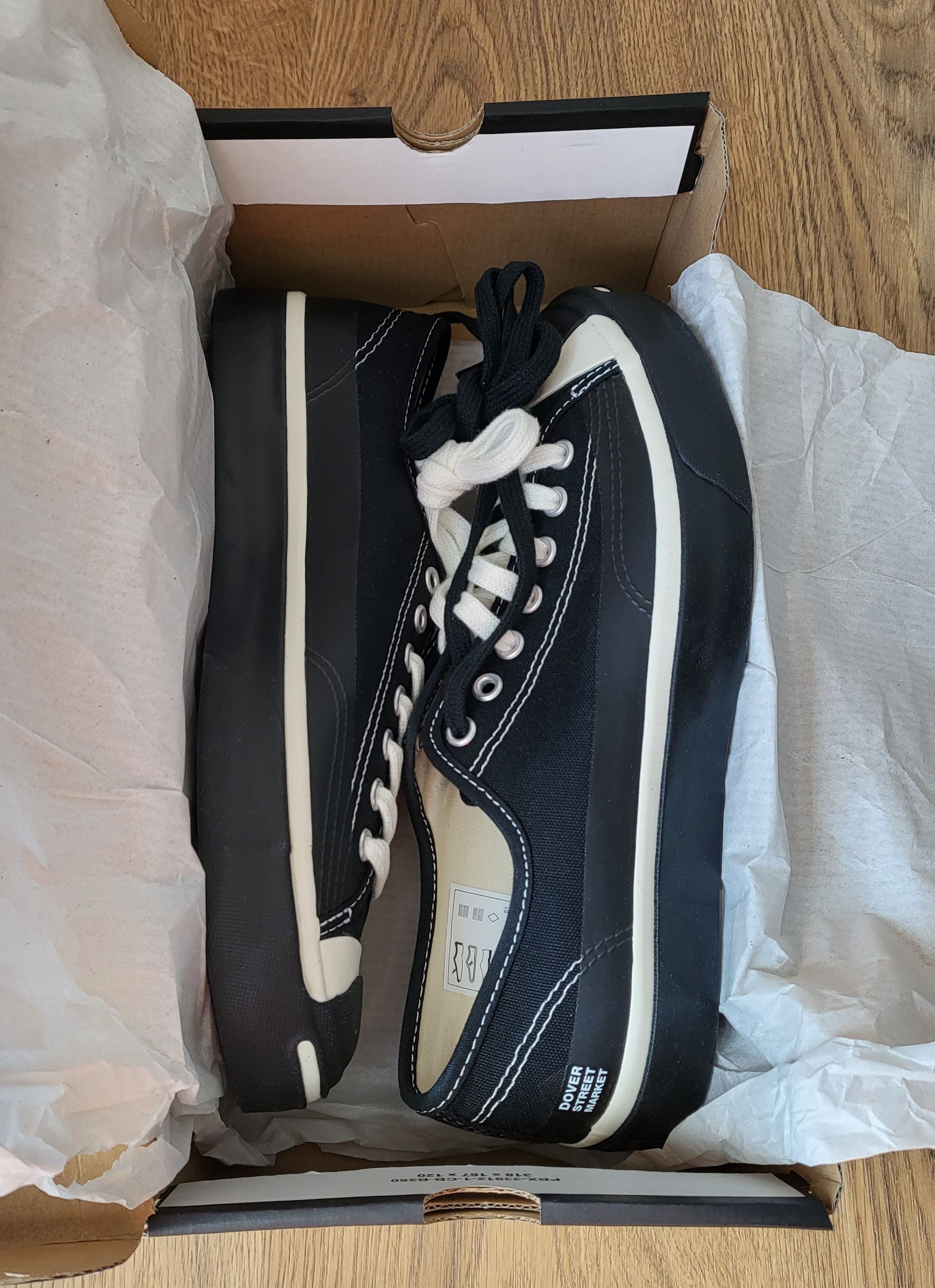 Converse × Dover Street Market Converse X DSM Jack Purcell Black Size US 7 / EU 40 - 6 Thumbnail