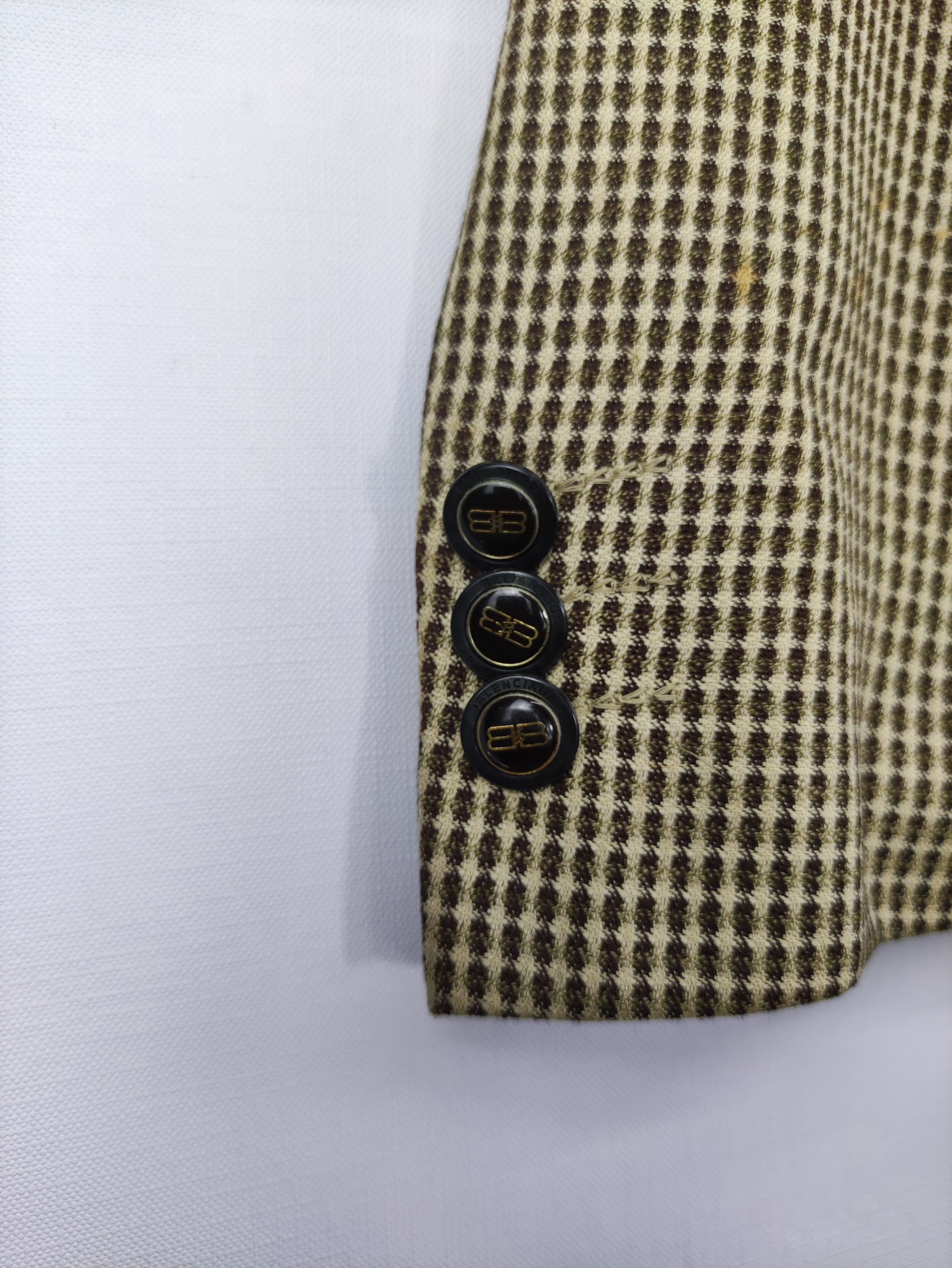 Balenciaga Vintage Balenciaga Coat Blazer Jacket Size US M / EU 48-50 / 2 - 2 Thumbnail