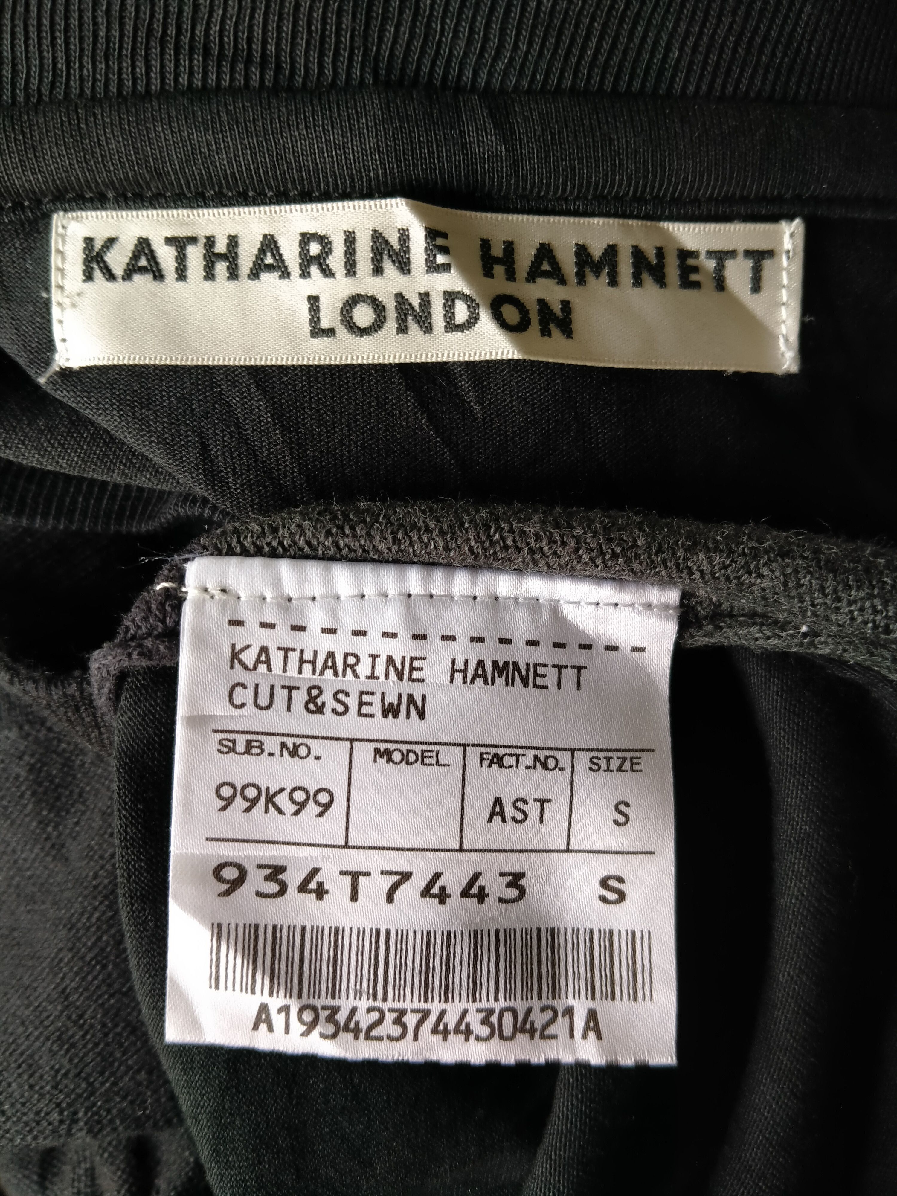 Katharine Hamnett London Katharine Hamnett London Art Embroidery Patchwork L/S Tee Size US S / EU 44-46 / 1 - 5 Thumbnail