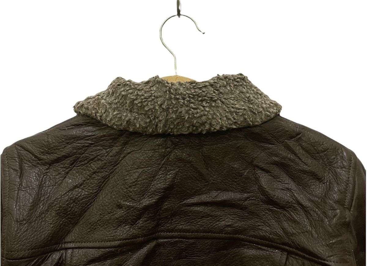 Leather Boa Leather Pastel Maam Zipper Jacket with Inner Wool Size US M / EU 48-50 / 2 - 12 Thumbnail