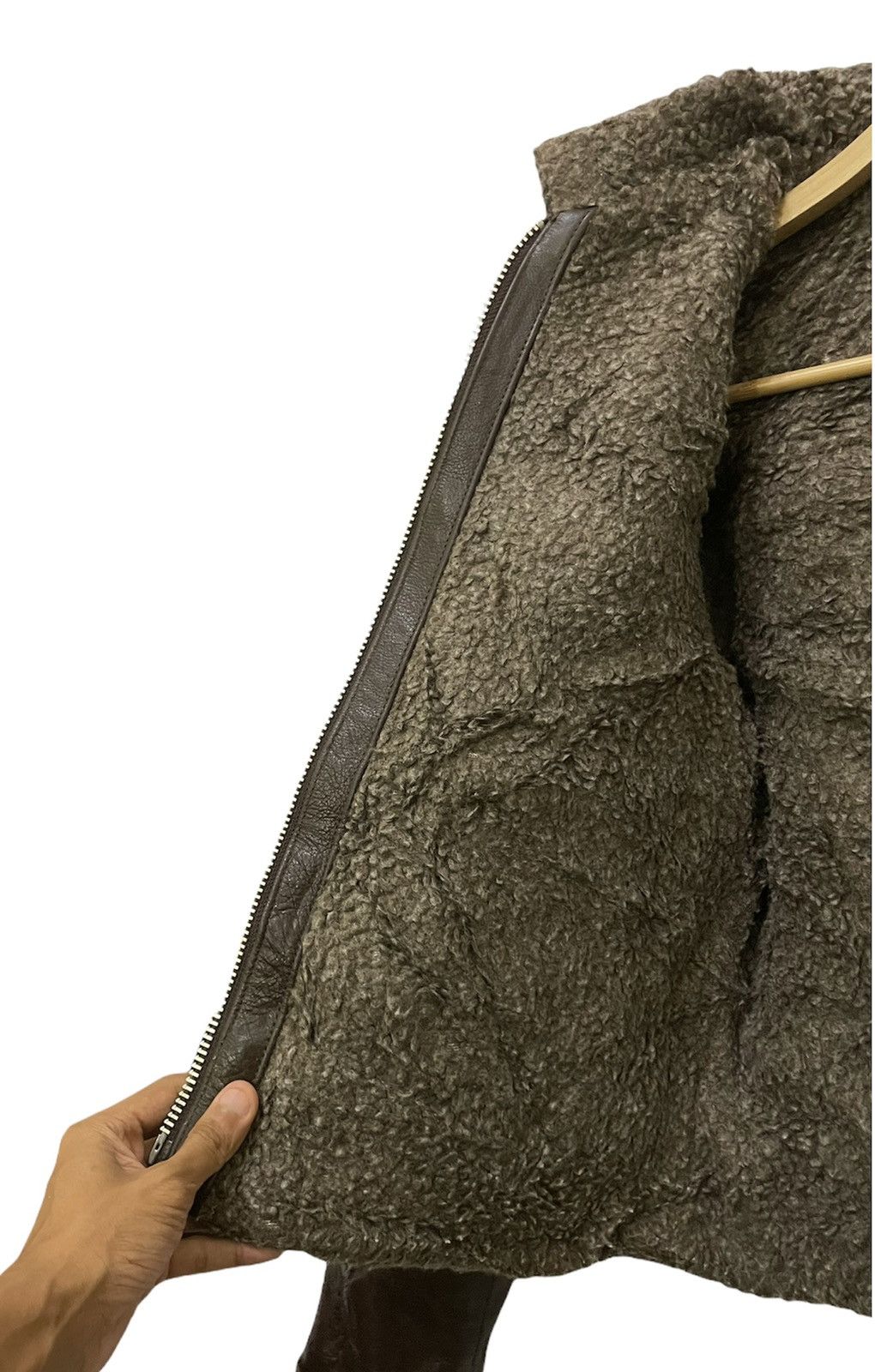 Leather Boa Leather Pastel Maam Zipper Jacket with Inner Wool Size US M / EU 48-50 / 2 - 15 Thumbnail