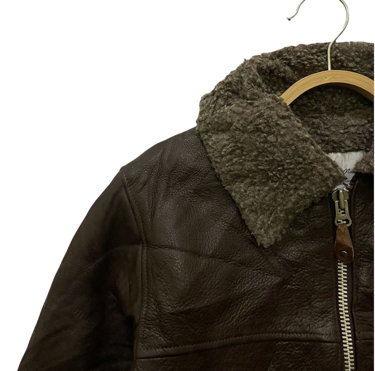 Leather Boa Leather Pastel Maam Zipper Jacket with Inner Wool Size US M / EU 48-50 / 2 - 2 Thumbnail