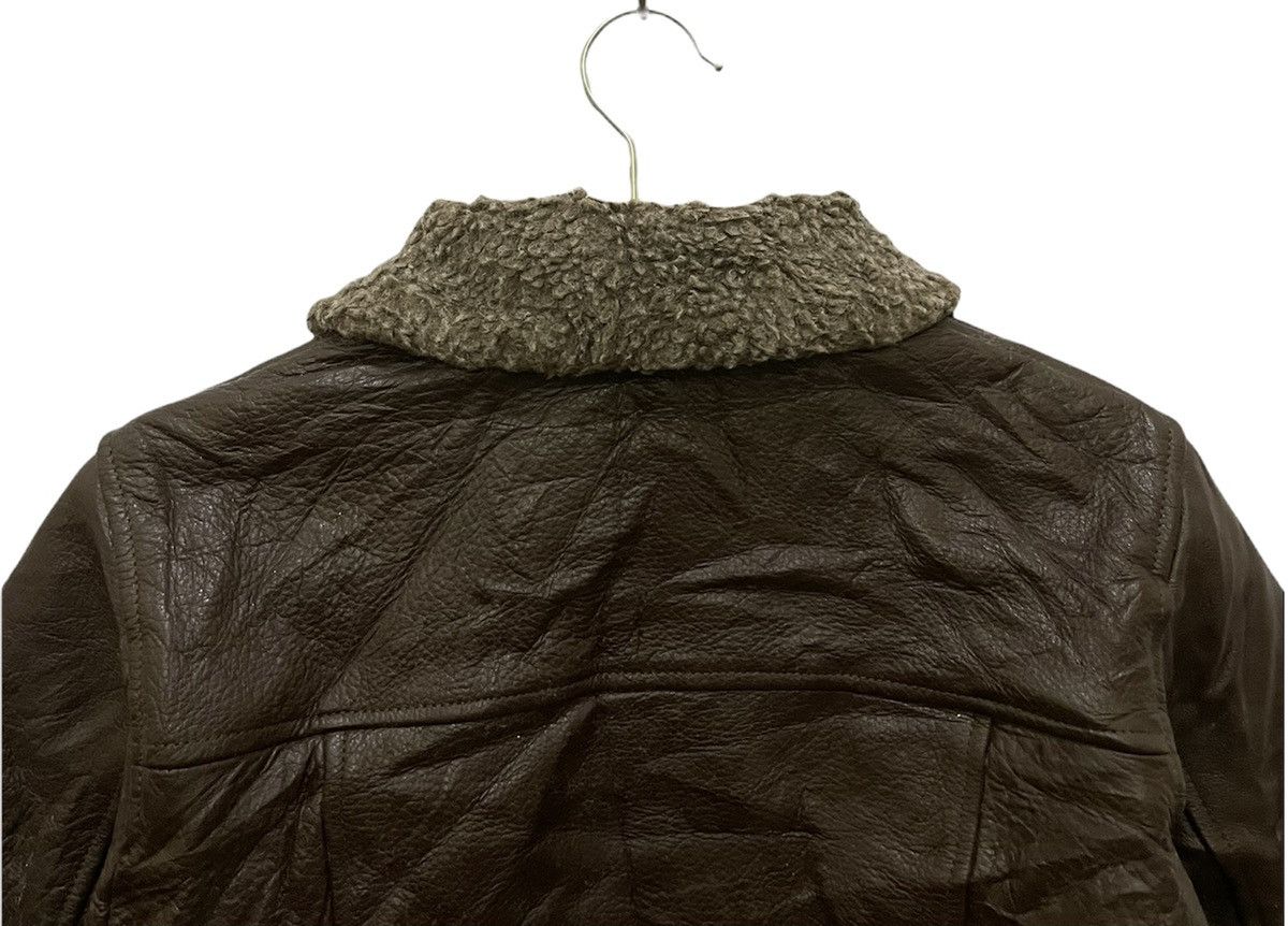 Leather Boa Leather Pastel Maam Zipper Jacket with Inner Wool Size US M / EU 48-50 / 2 - 9 Thumbnail
