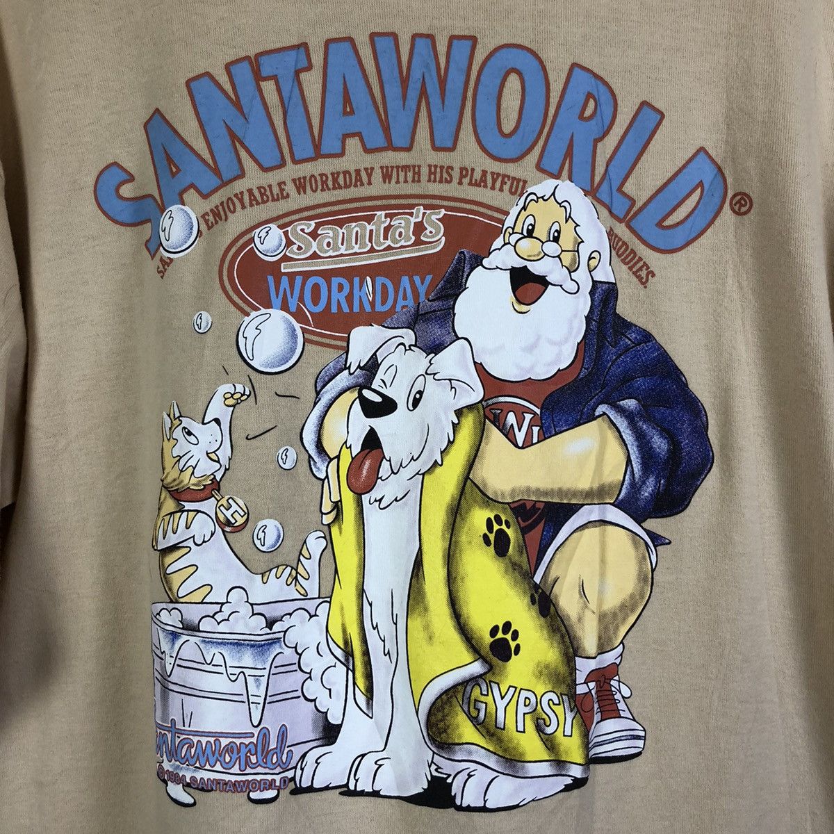 Japanese Brand × Vintage Vintage Santaworld Long Sleeve Tshirt Size US L / EU 52-54 / 3 - 2 Thumbnail