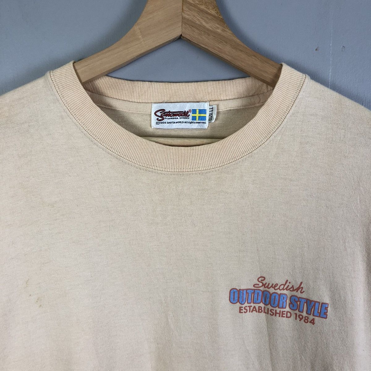 Japanese Brand × Vintage Vintage Santaworld Long Sleeve Tshirt Size US L / EU 52-54 / 3 - 4 Thumbnail