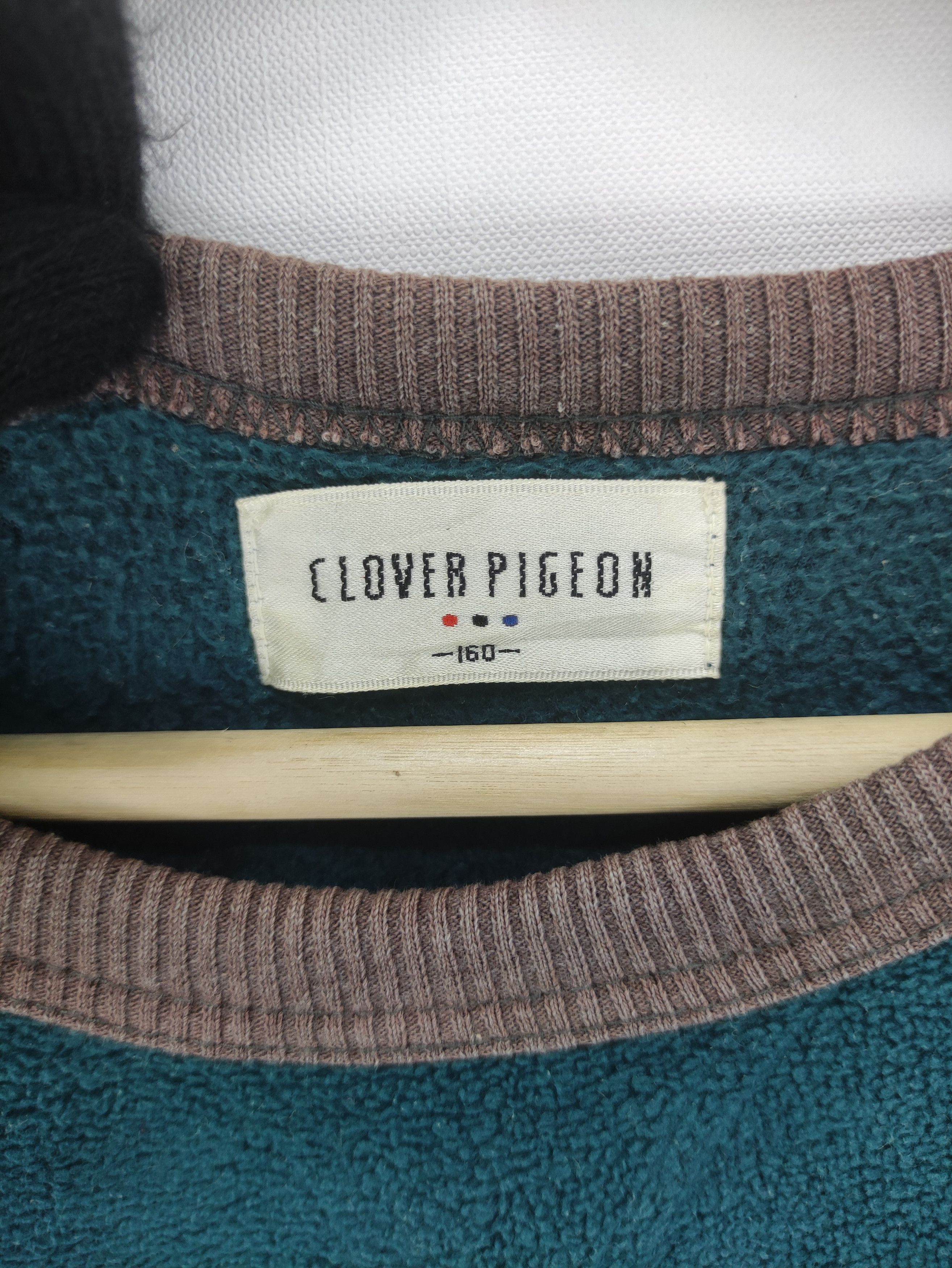 Japanese Brand Vintage Clover Pigeon Sweatshirt Fleece Jumper Size US M / EU 48-50 / 2 - 3 Thumbnail