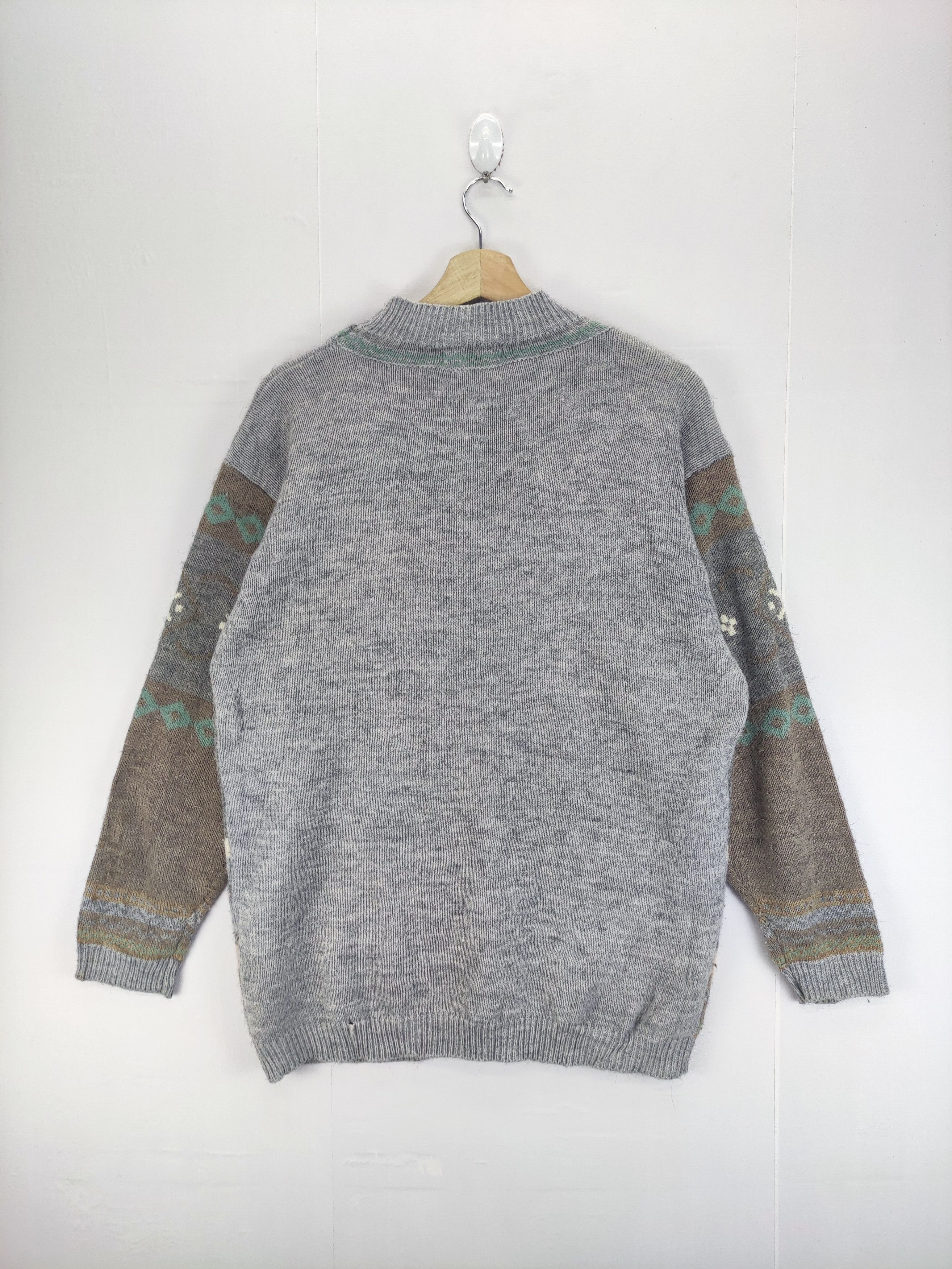 Aran Isles Knitwear Vintage knit Sweater Embroidered Logo By Tempo Primo Size US M / EU 48-50 / 2 - 9 Thumbnail