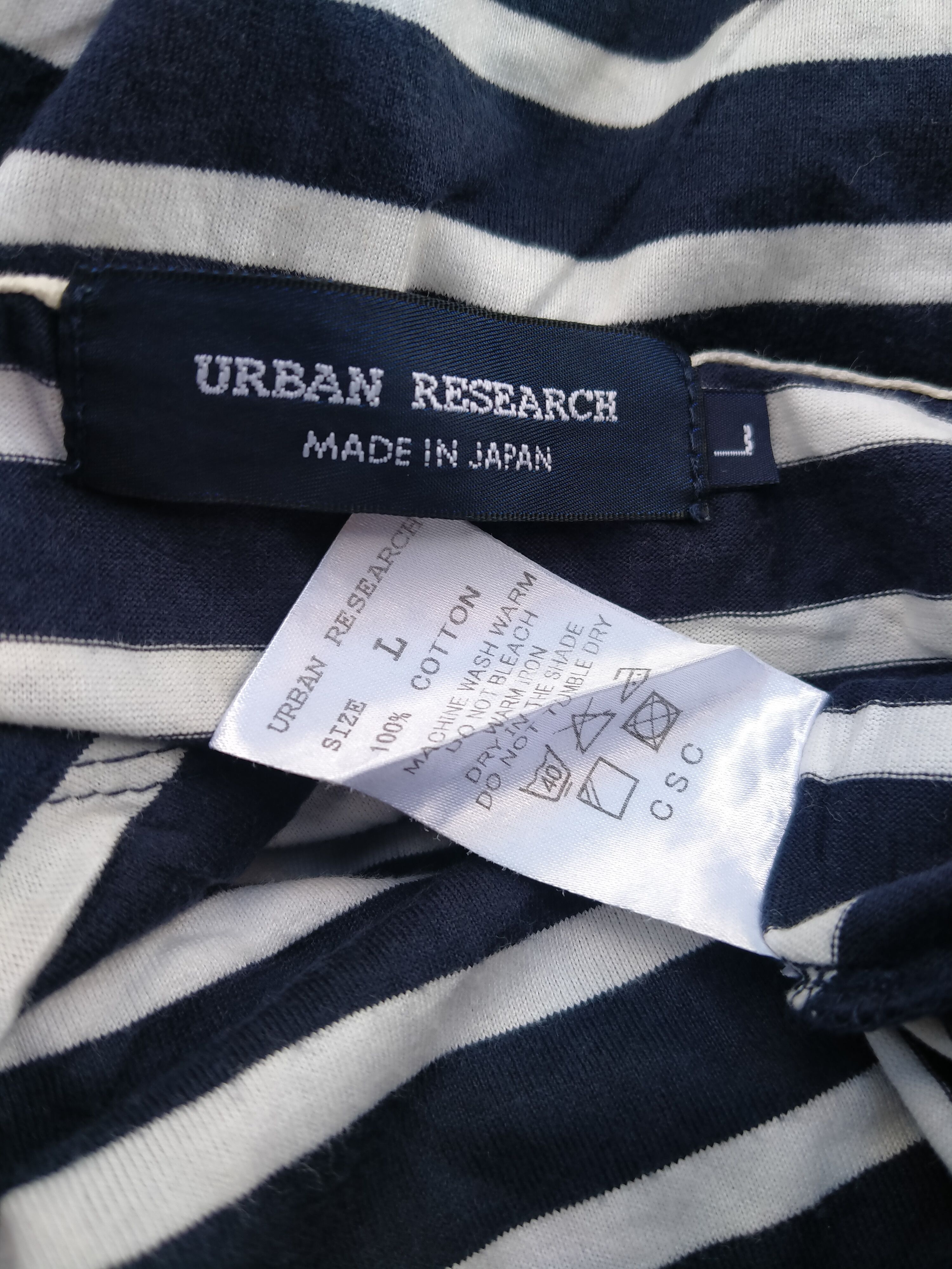 General Research VINTAGE URBAN RESEARCH BORDER STRIPE Size US L / EU 52-54 / 3 - 6 Thumbnail